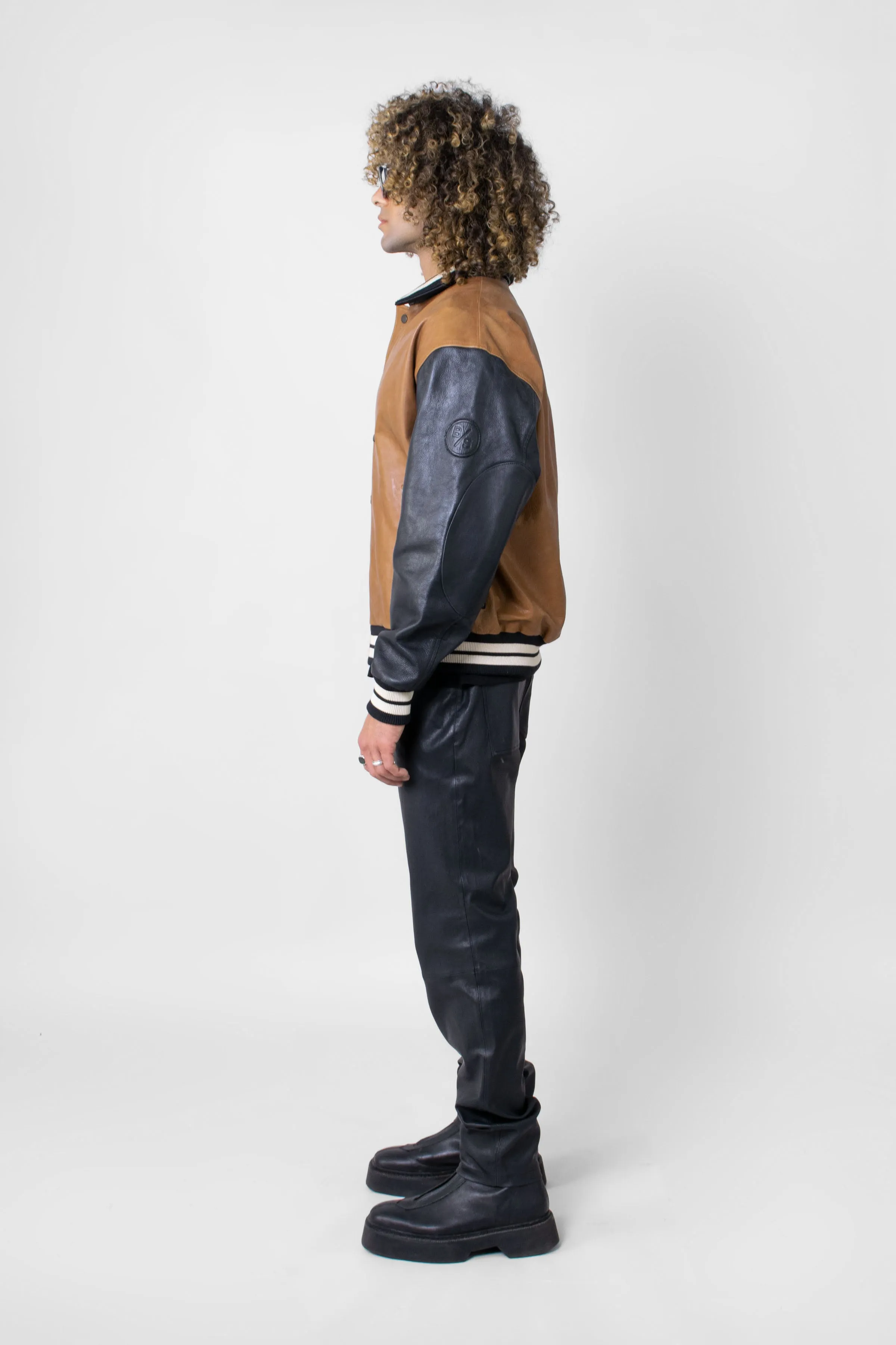 VARSITY LEATHER JACKET NOMAD sold by Boda Skins product image thumbnail 5