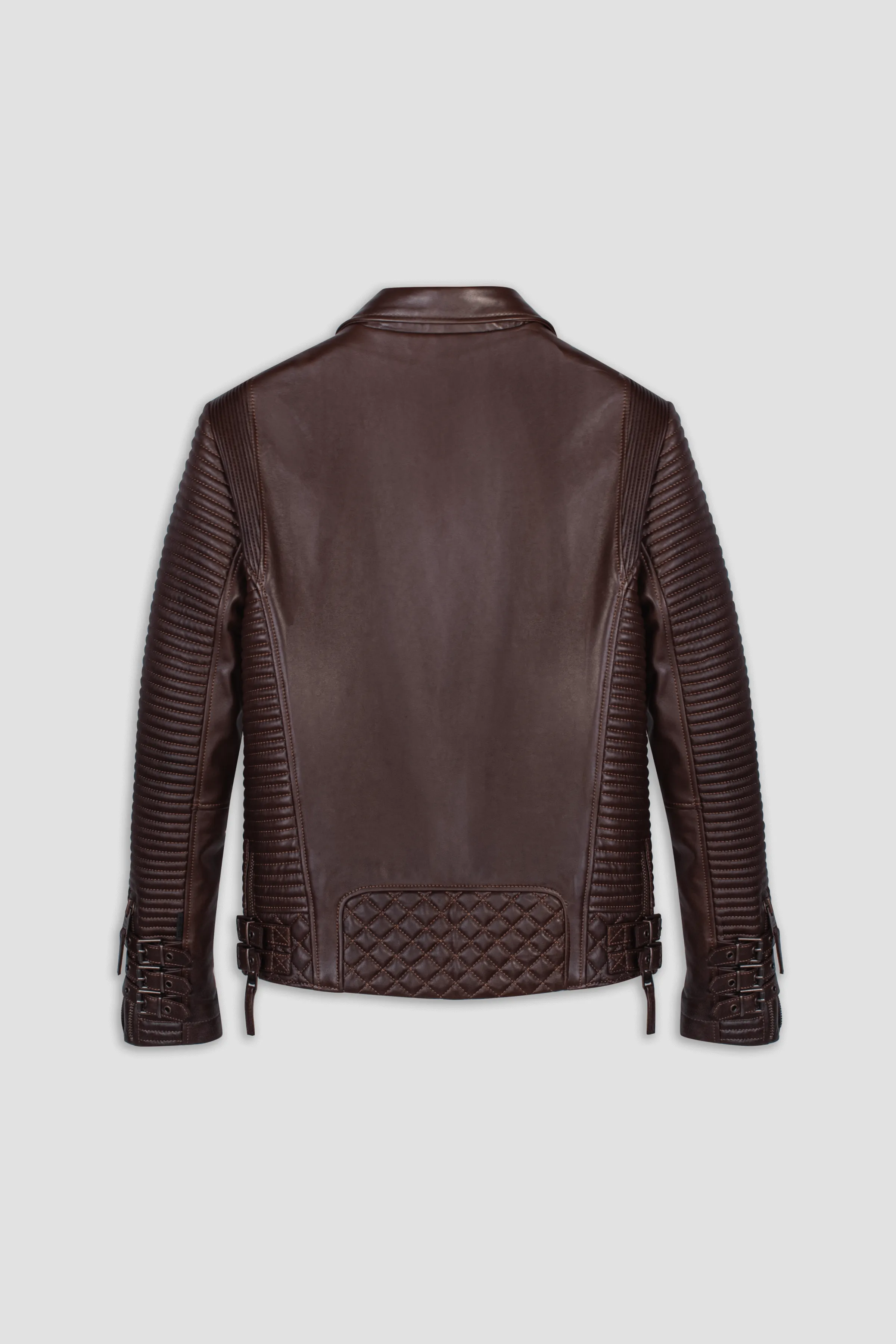 Alexander 3.0: Antique Brown Leather Jacket sold by Boda Skins product image thumbnail 2