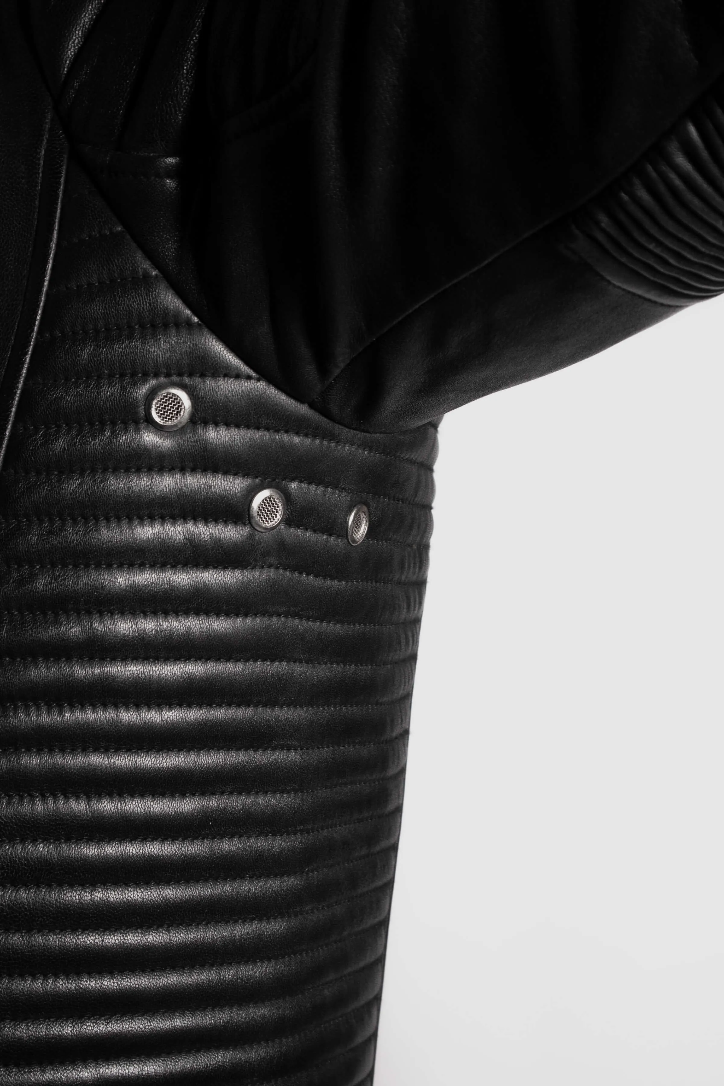 Kay Michaels: V Fit Leather Jacket Tall sold by Boda Skins product image thumbnail 4