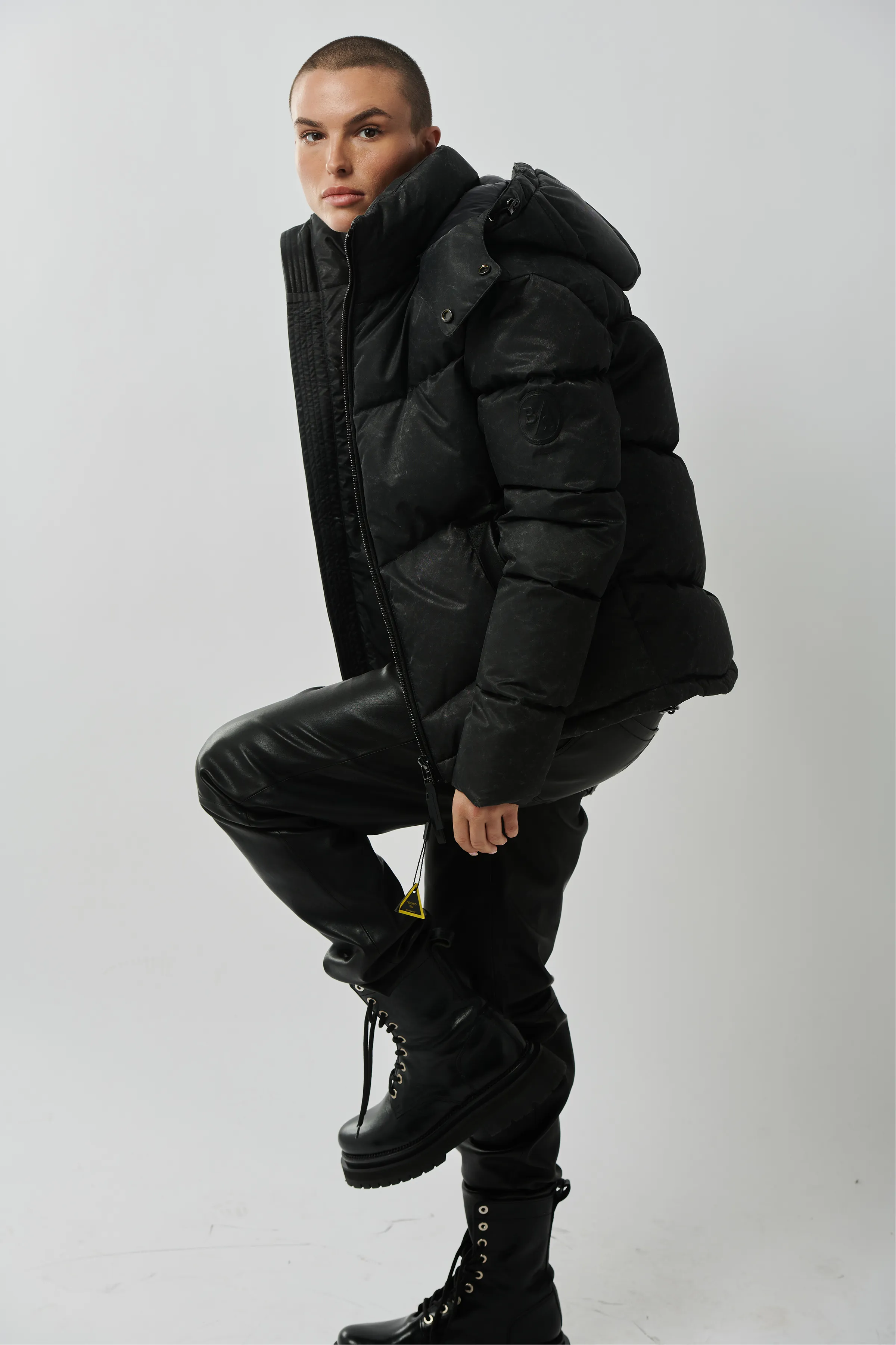 Nylon Down Puffer Jacket (Woman) sold by Boda Skins product image thumbnail 4