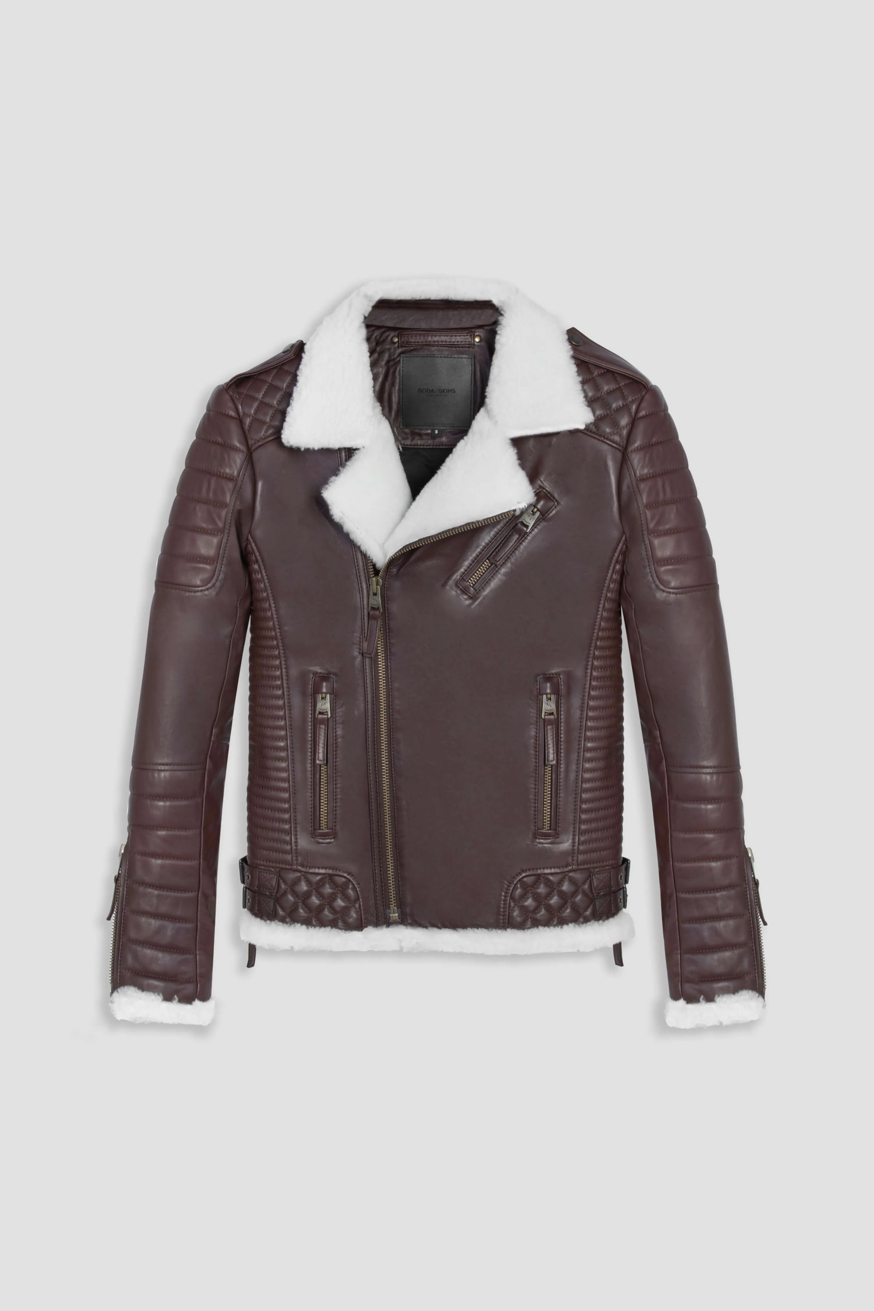 Kay Michaels 3.0: Antique Brown Shearling (Man) sold by Boda Skins