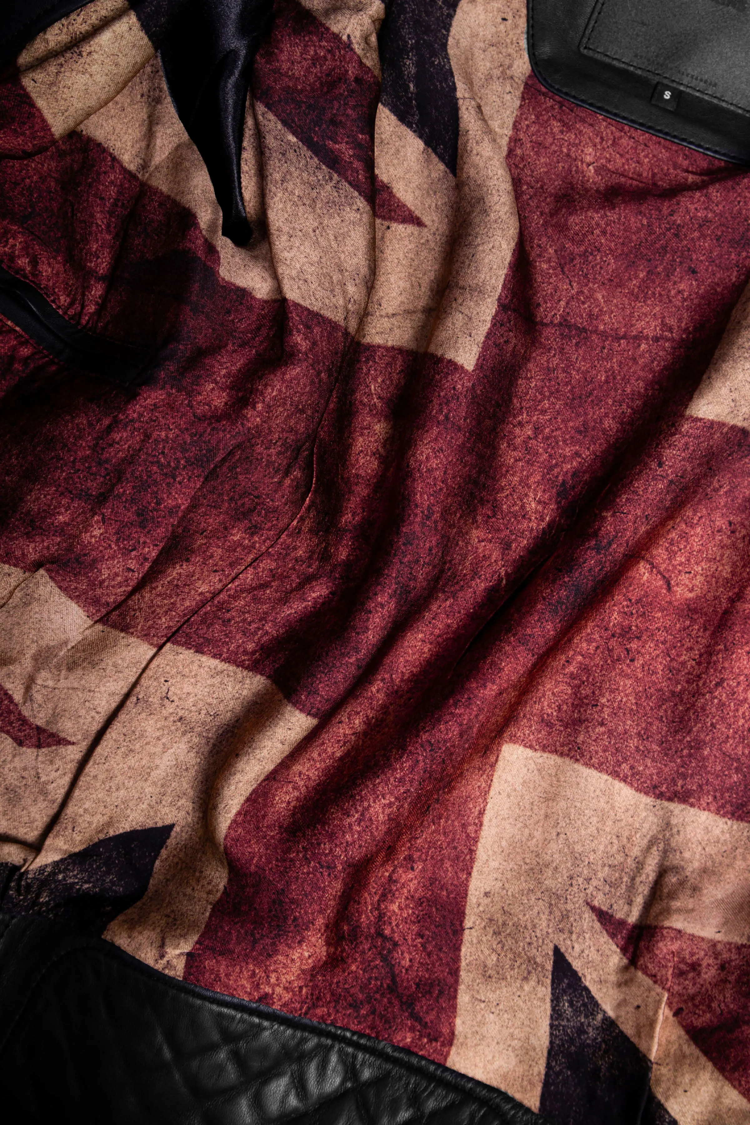 Kay Michaels Tall: Union Jack Leather Jacket (Woman) sold by Boda Skins product image thumbnail 5