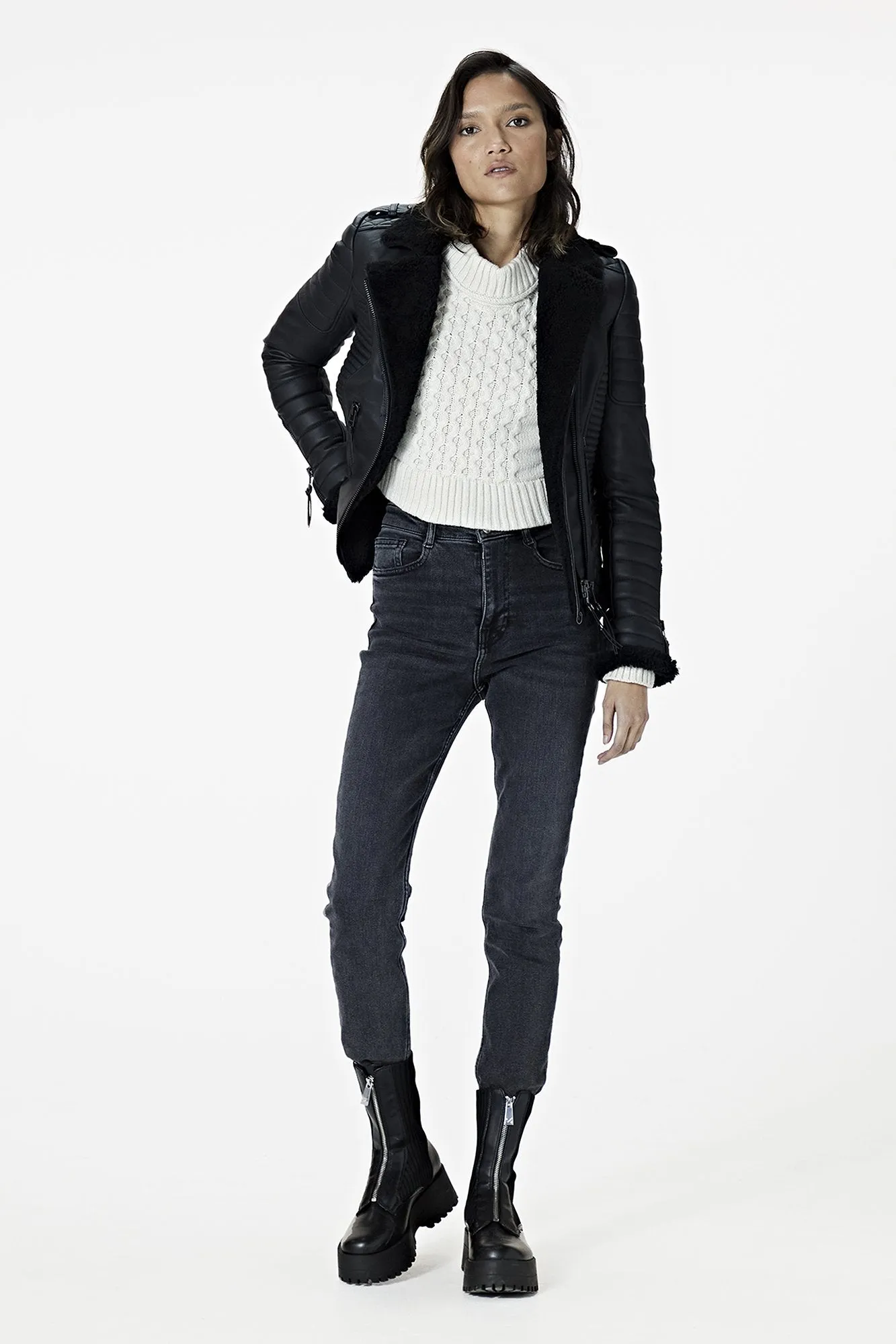 Kay Michaels 2.0: Shearling Jacket (Woman) sold by Boda Skins product image thumbnail 5