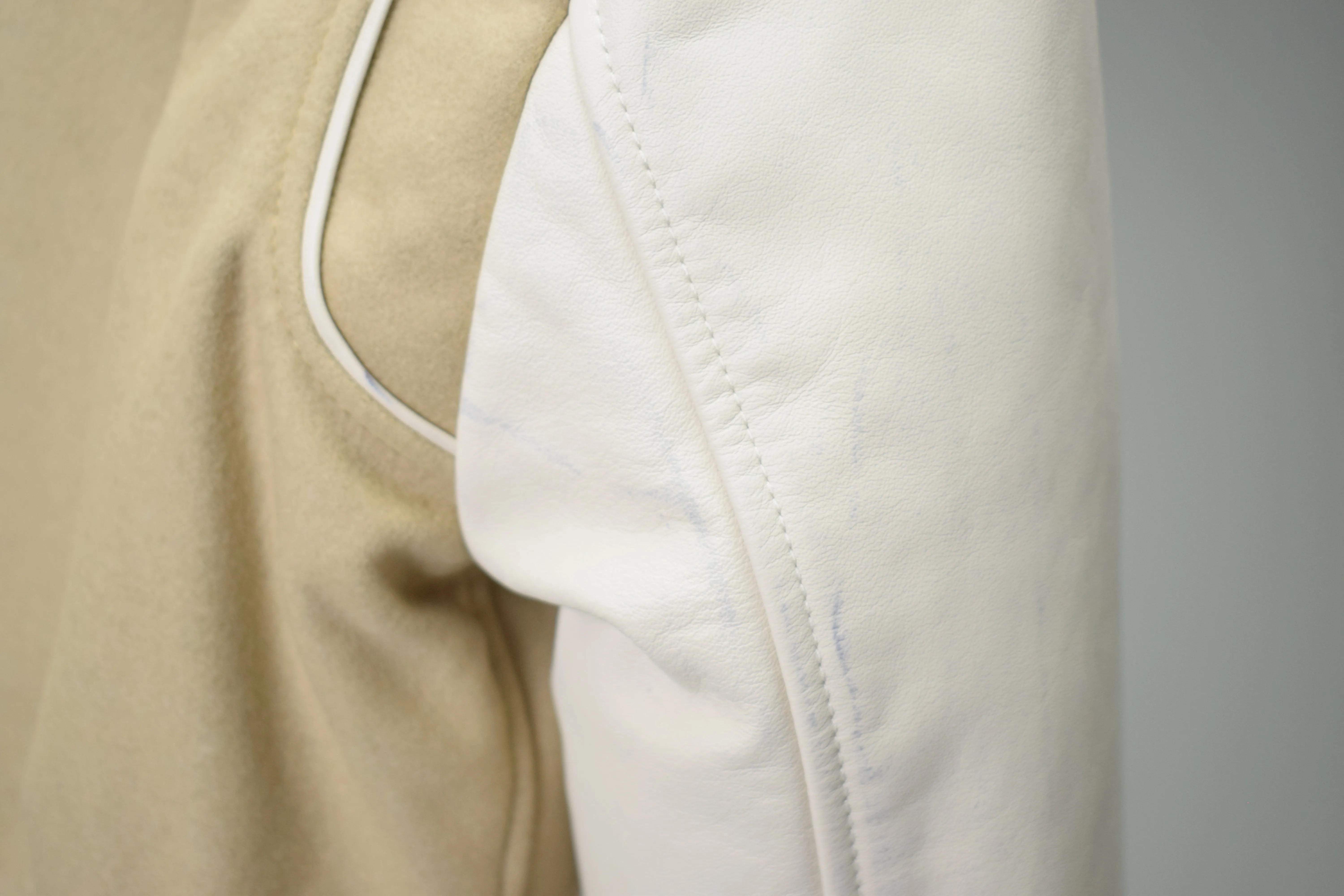 SM068 / Varsity Ecru (MEN'S) sold by Boda Skins product image thumbnail 3