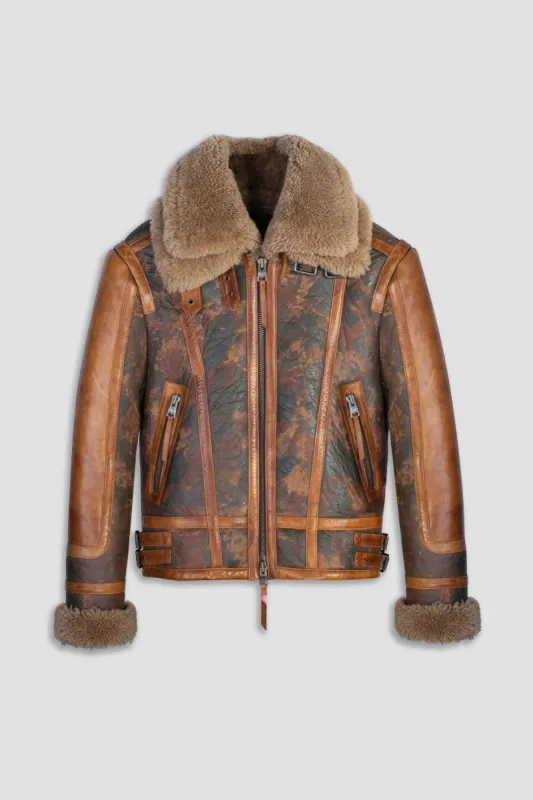 Bronx: Vintage Shearling Jacket (Man) sold by Boda Skins