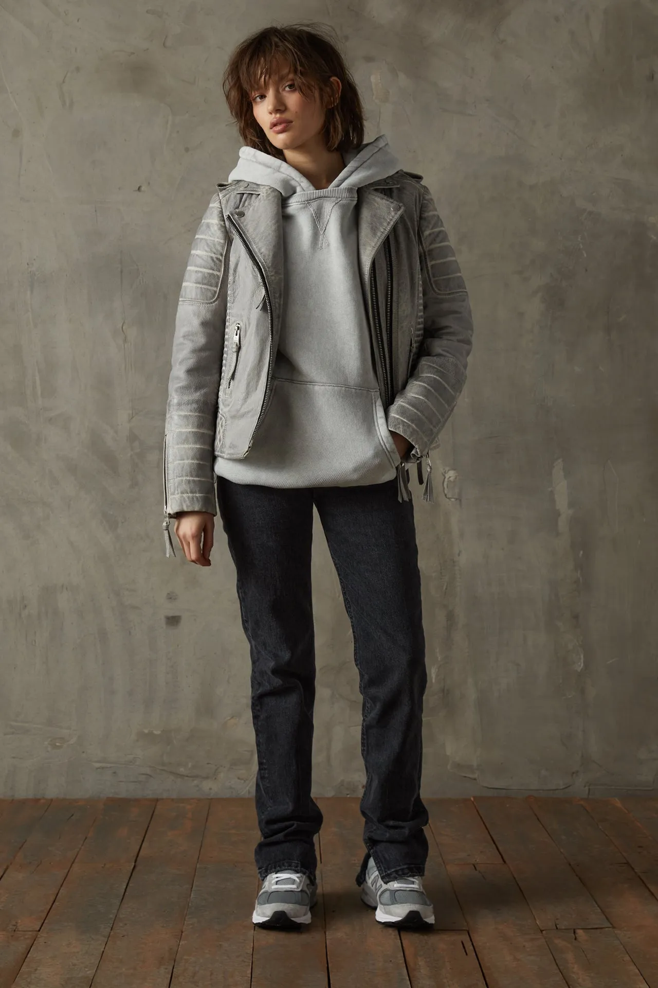 Kay Michaels 2.0 Tall: Iced Leather Jacket (Woman) sold by Boda Skins product image thumbnail 3