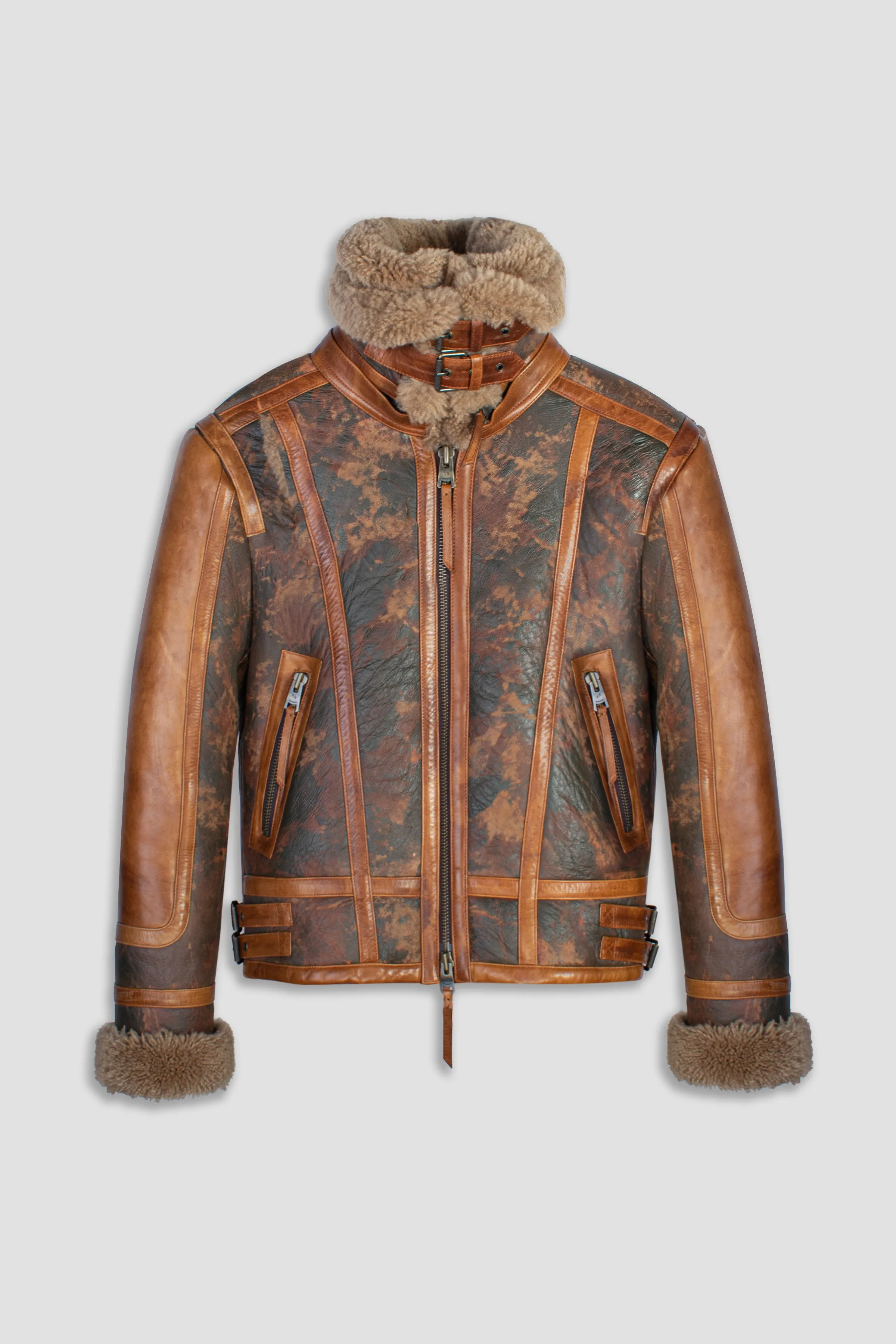 Bronx: Vintage Shearling Jacket (Woman) sold by Boda Skins product image thumbnail 3