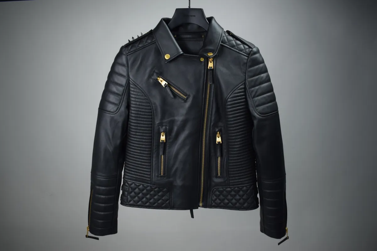 SF110 KAY MICHAELS 3.0: GOLD HARDWARE SPIKED (WOMEN'S) sold by Boda Skins