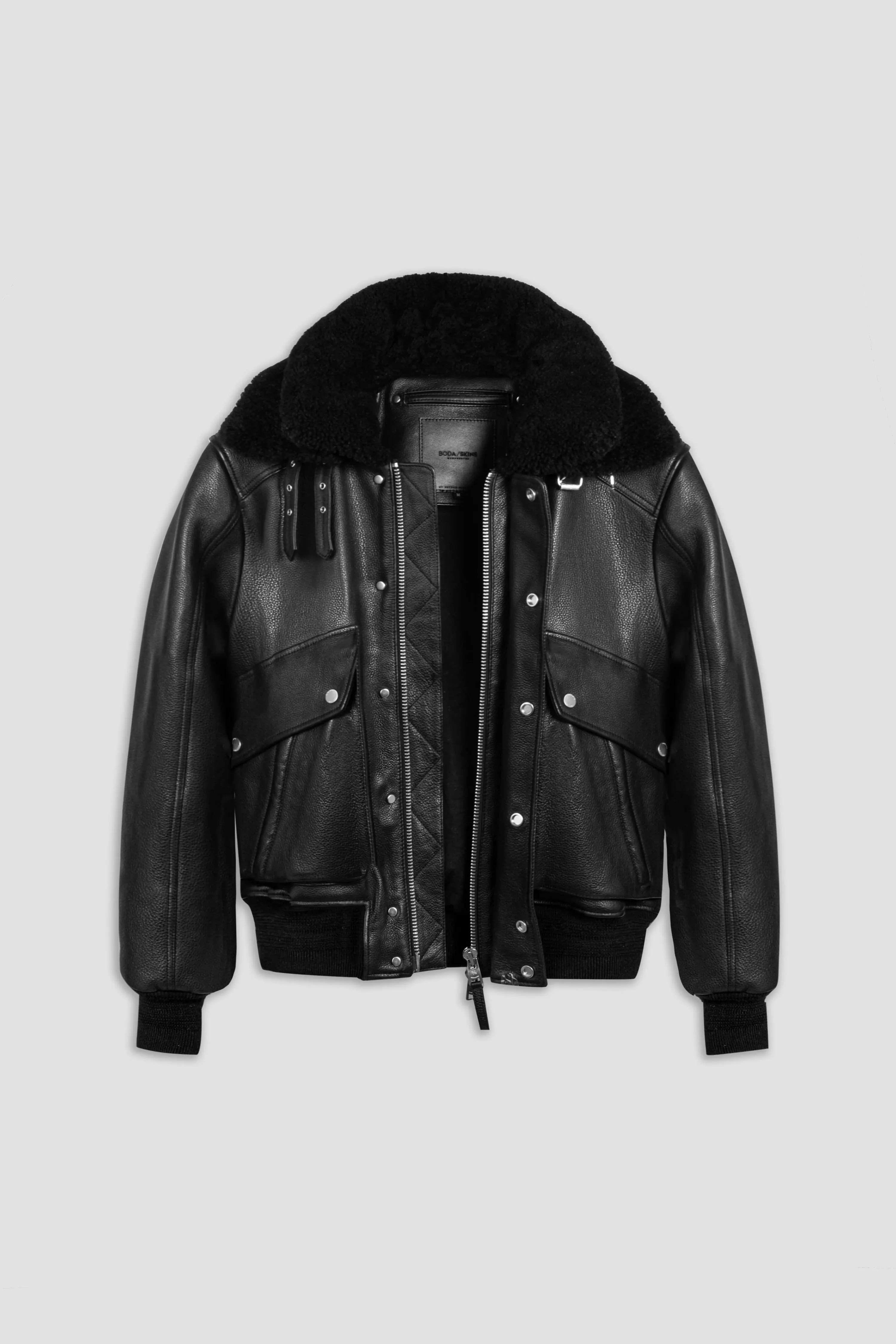 Spitfire Tall Shearling Jacket (Woman) sold by Boda Skins product image thumbnail 3