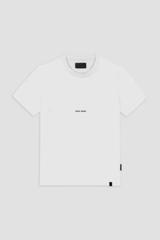 Logo Organic Cotton T-Shirt: White sold by Boda Skins