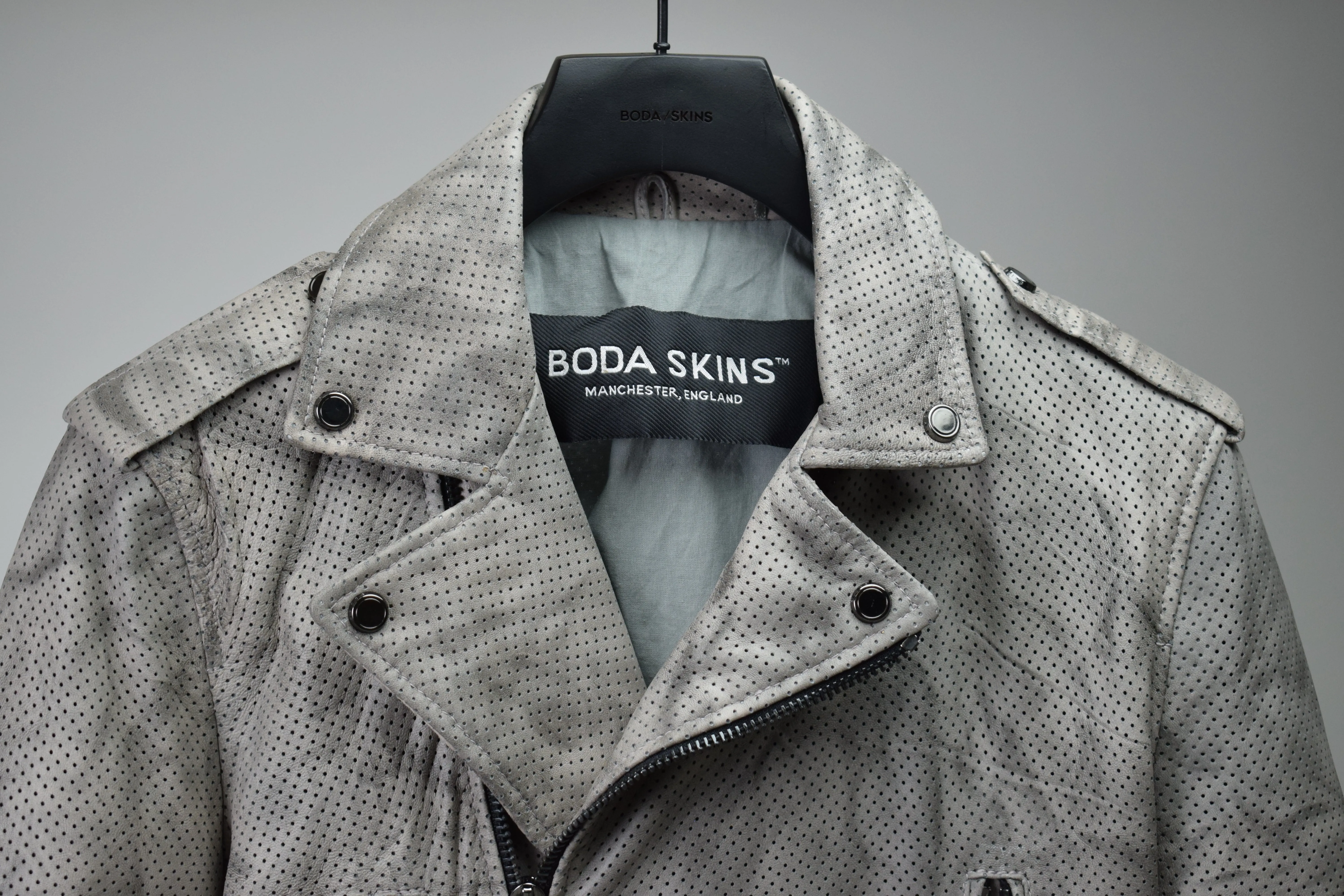Classic Biker: Military Smoke Grey / Mens / S / Good sold by Boda Skins product image thumbnail 2