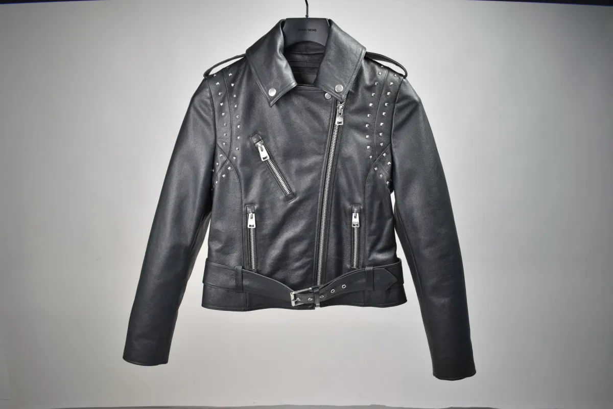 Studded Biker / Womens / XXS / Excellent sold by Boda Skins