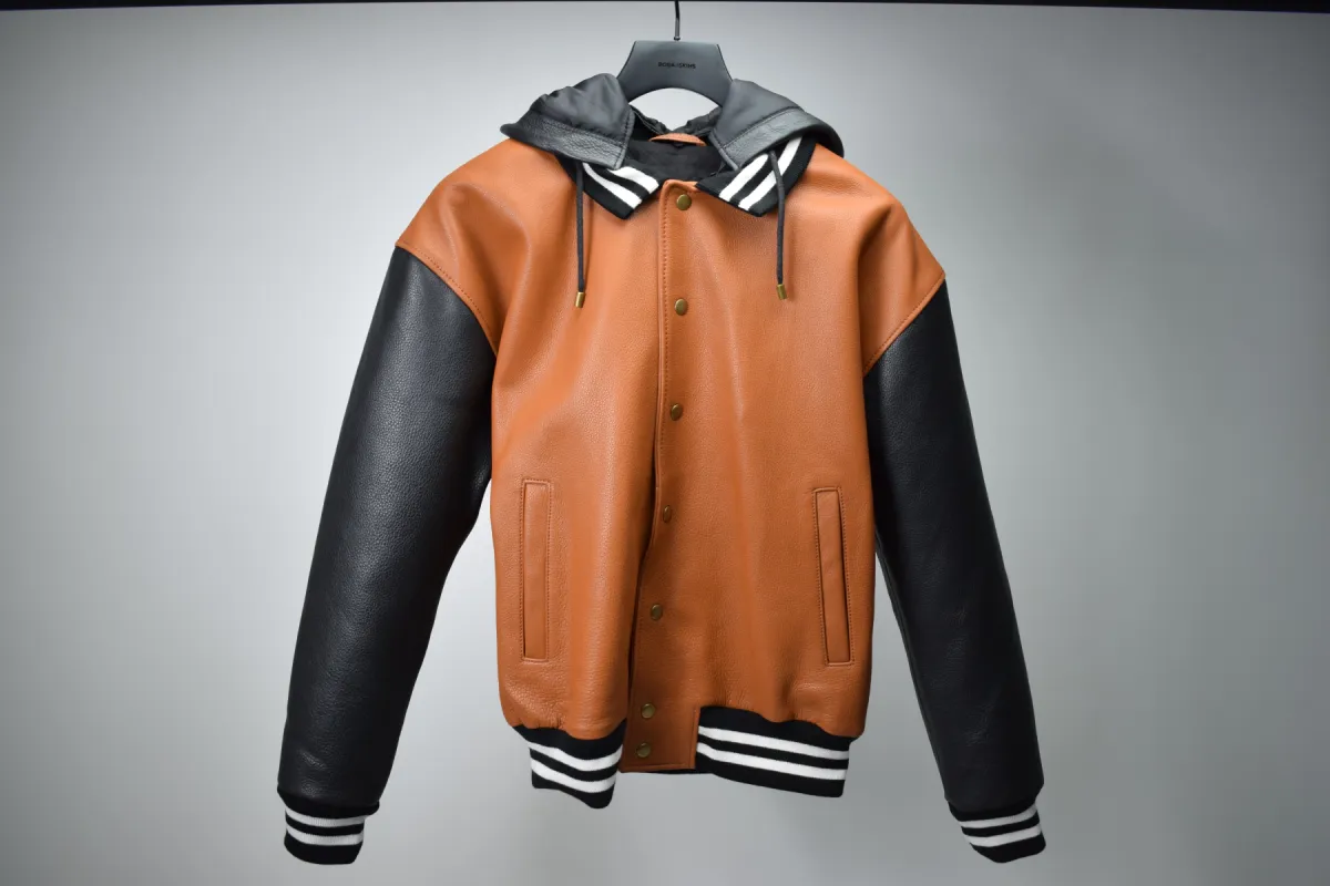 SM055 / Varsity Nomad Hooded - 1st Sample (MEN'S) sold by Boda Skins