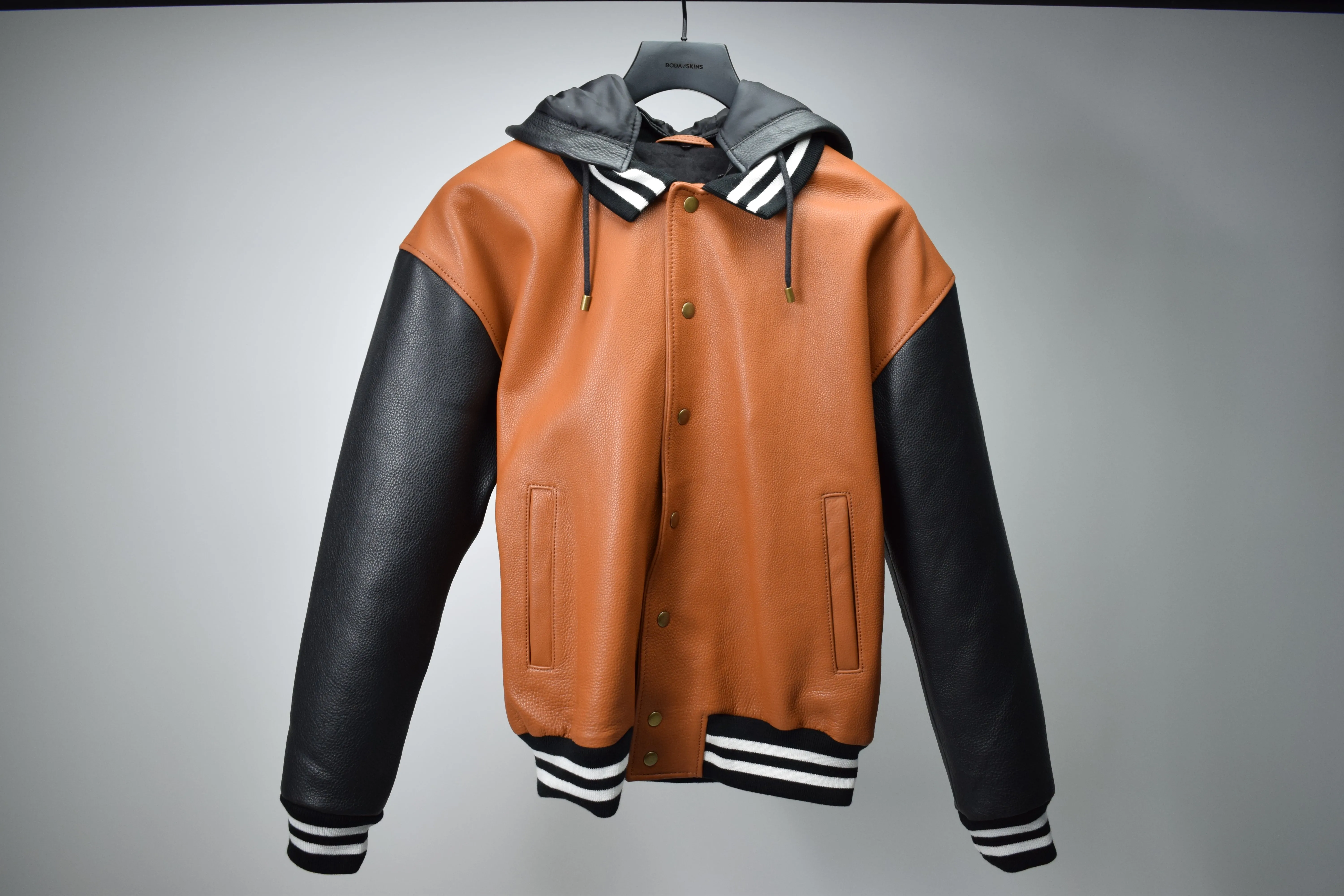 SM055 / Varsity Nomad Hooded - 1st Sample (MEN'S) sold by Boda Skins