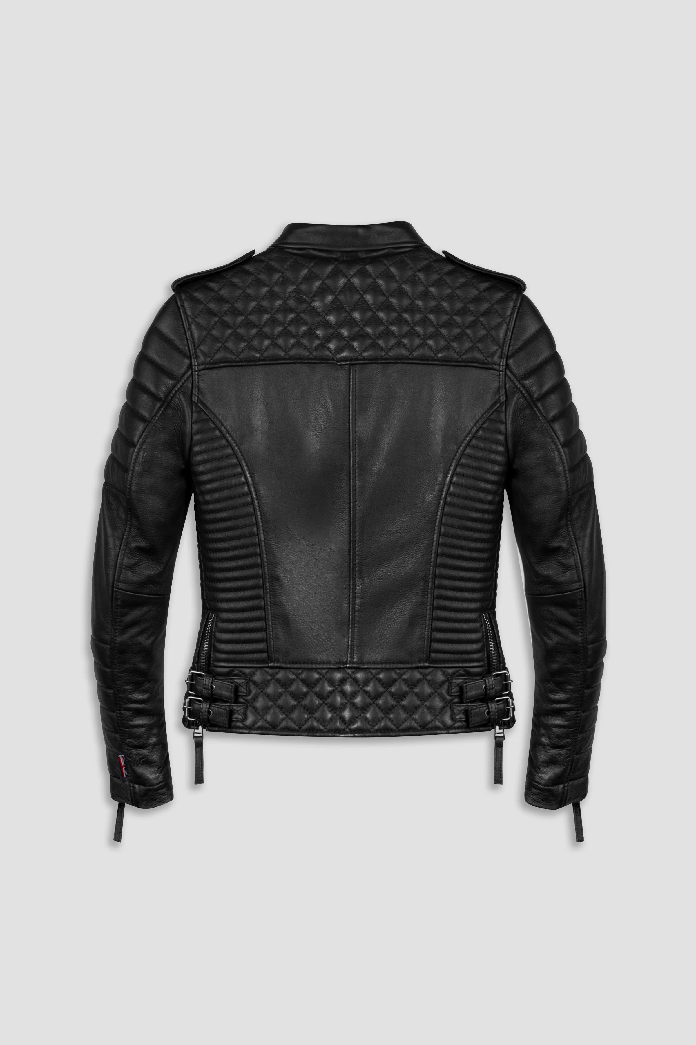 Kay Michaels: Biker Protection Leather Jacket (Woman) sold by Boda Skins product image thumbnail 3