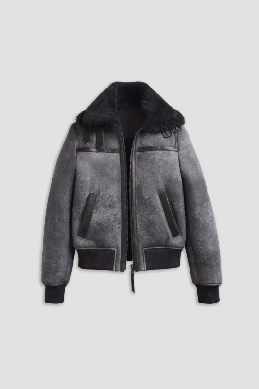 Asteroid Shearling Jacket (Man) sold by Boda Skins