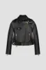 WOMENS BIKER LEATHER JACKET TALL sold by Boda Skins