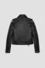 WOMENS BIKER LEATHER JACKET TALL sold by Boda Skins