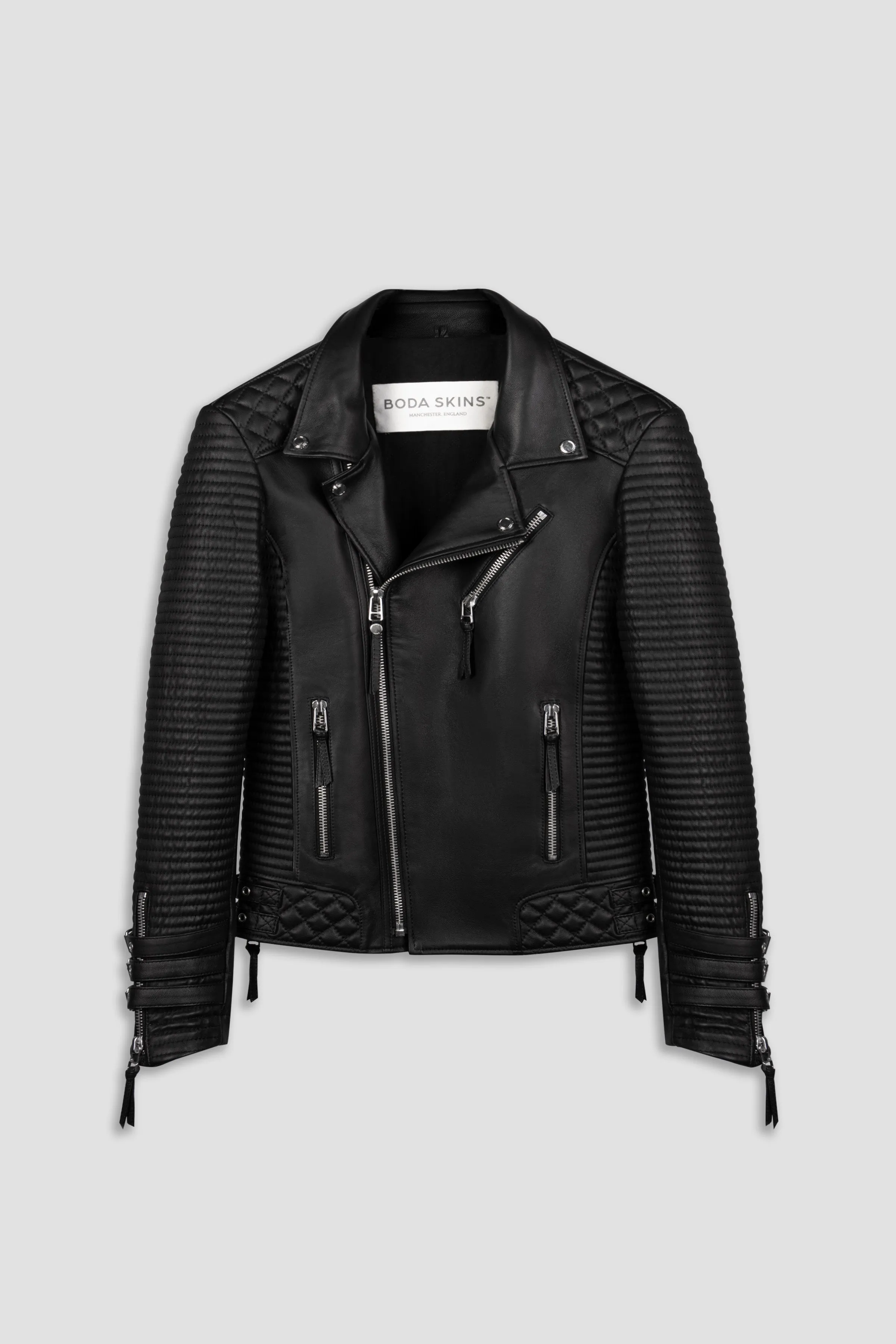Alexander 2.0 Tall Leather Jacket sold by Boda Skins