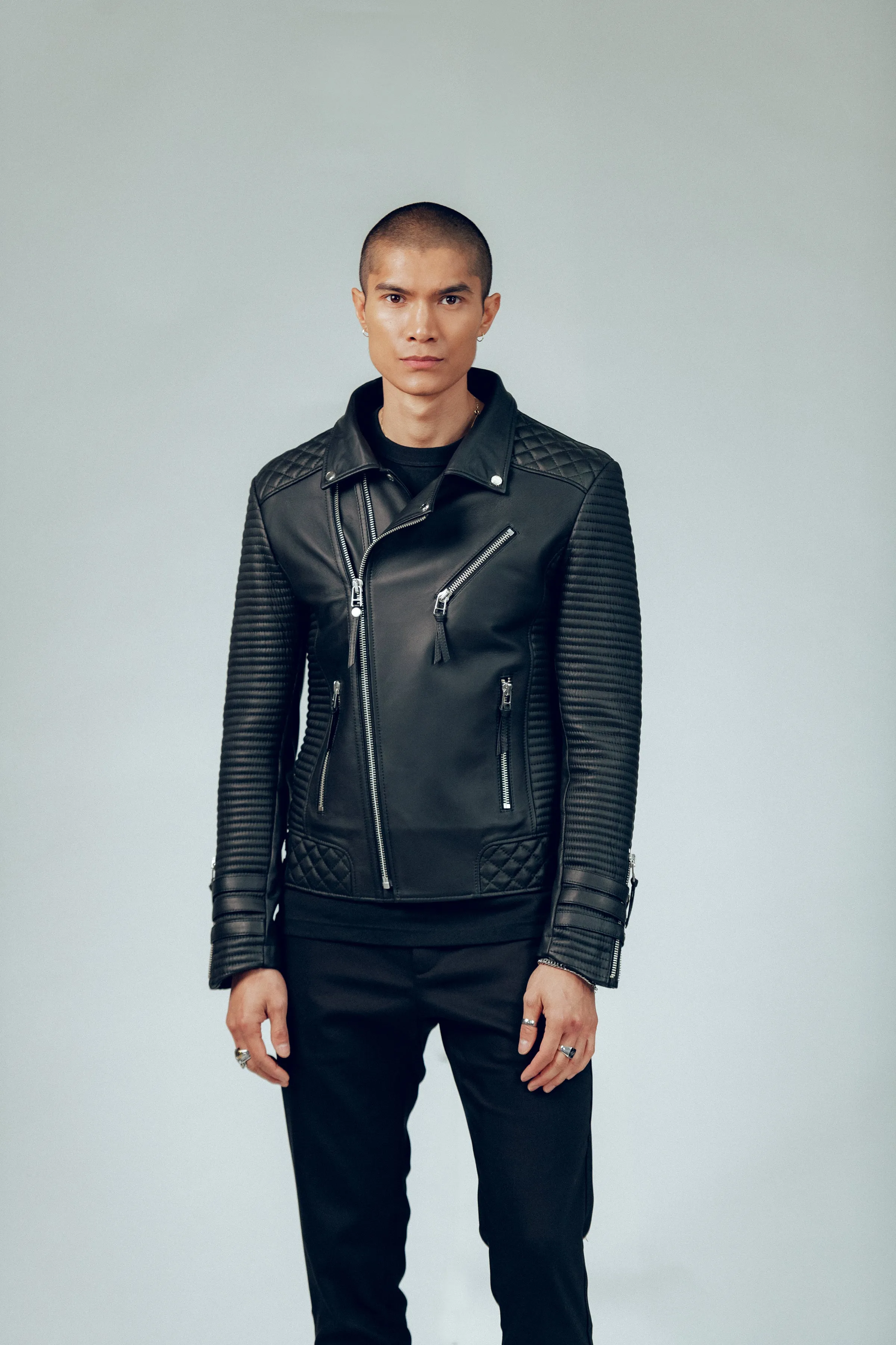 Alexander 2.0 Tall Leather Jacket sold by Boda Skins product image thumbnail 4