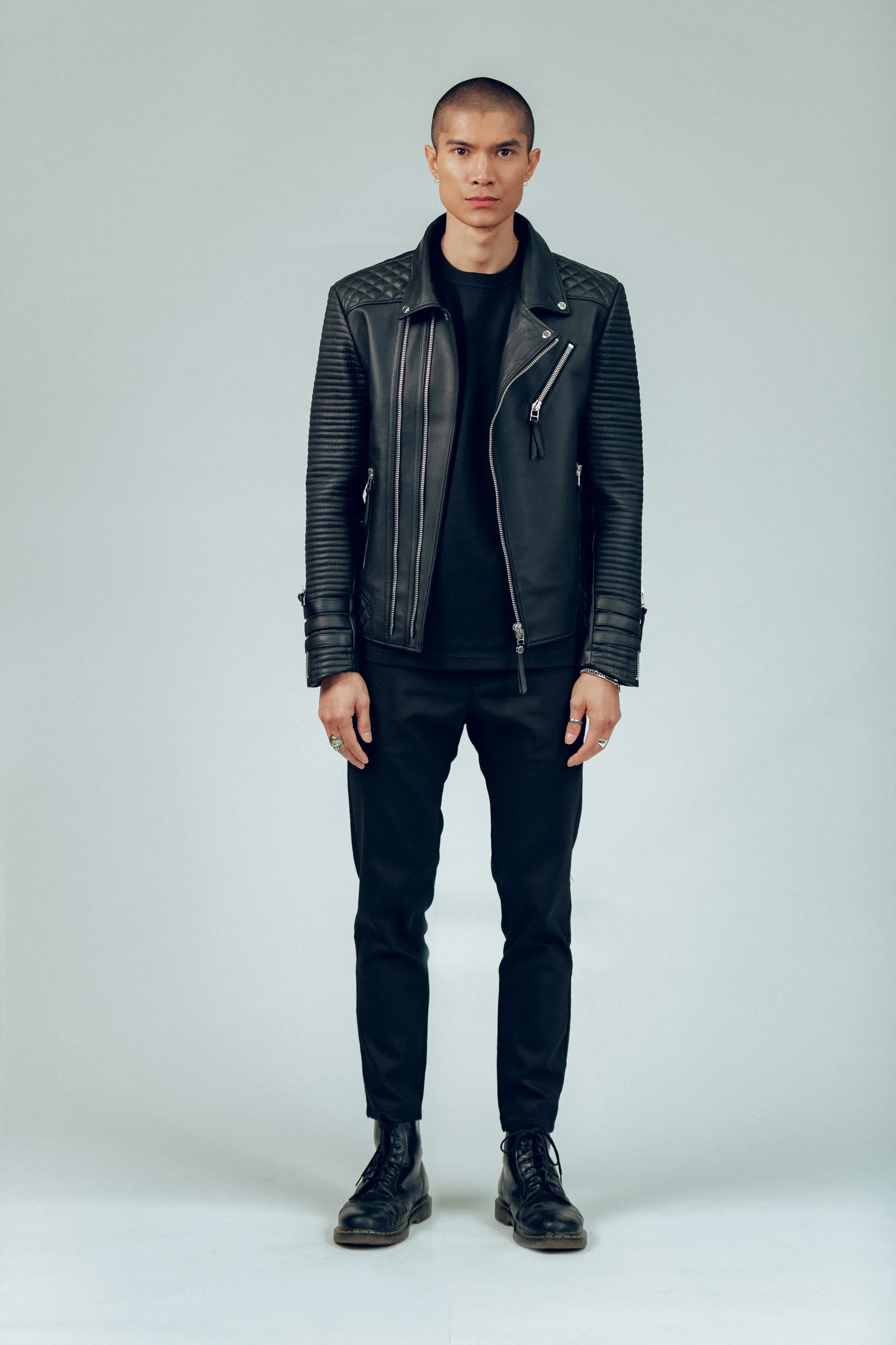 Alexander 2.0 Tall Leather Jacket sold by Boda Skins product image thumbnail 3