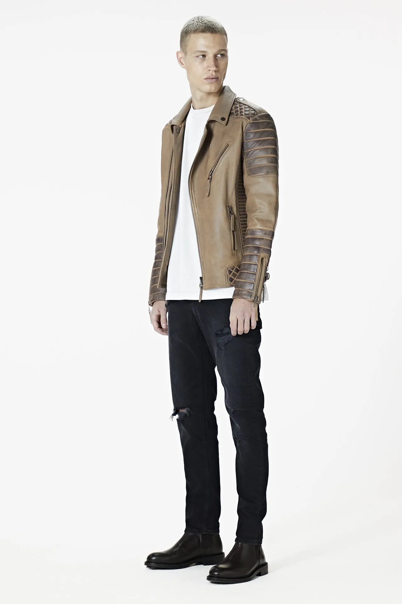 Kay Michaels 2.0 Tall: Desert Leather Jacket (Man) sold by Boda Skins product image thumbnail 5