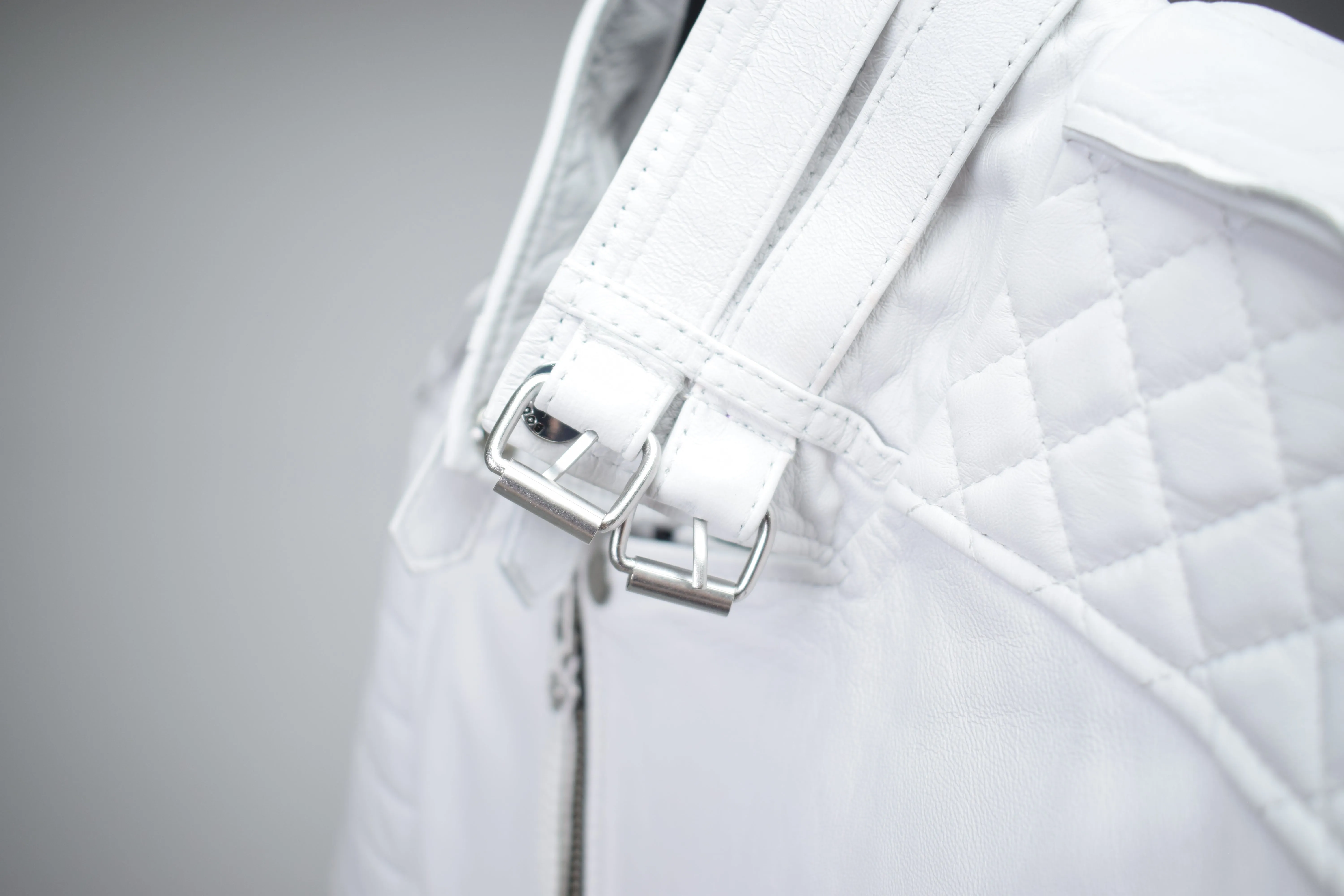 SM022 / Kay Michaels 2.0 White : Black Hardware (MEN'S) sold by Boda Skins product image thumbnail 5