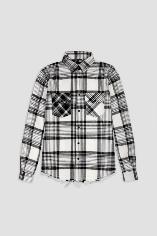 BODA Checked Cotton Overshirt sold by Boda Skins