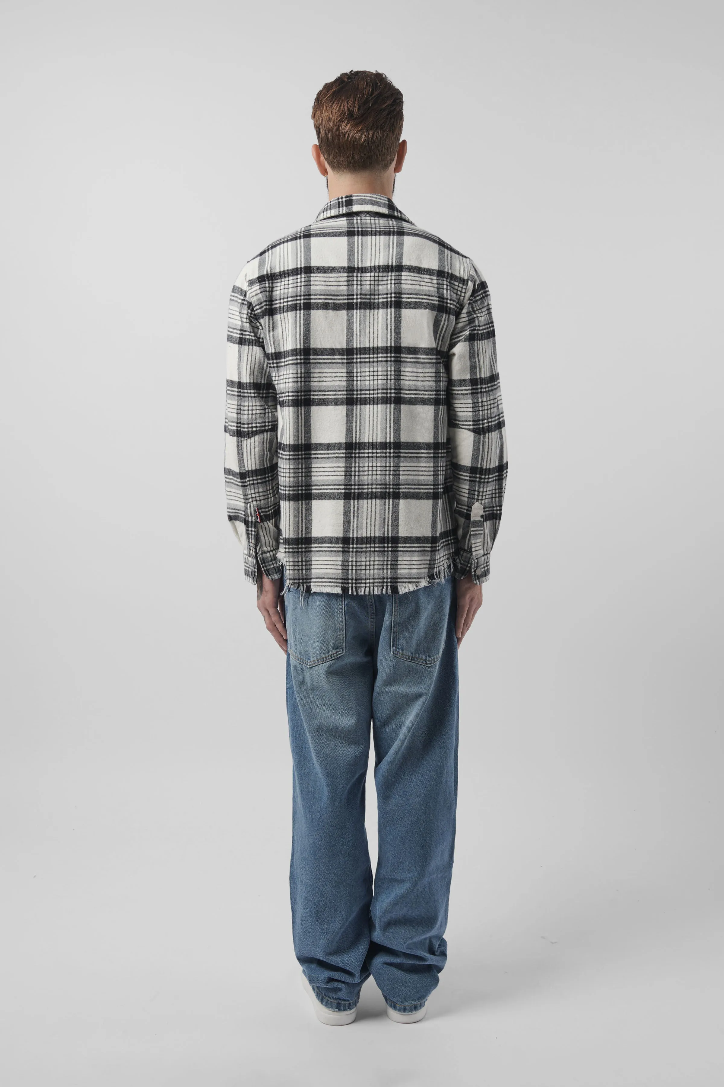 BODA Checked Cotton Overshirt sold by Boda Skins product image thumbnail 5