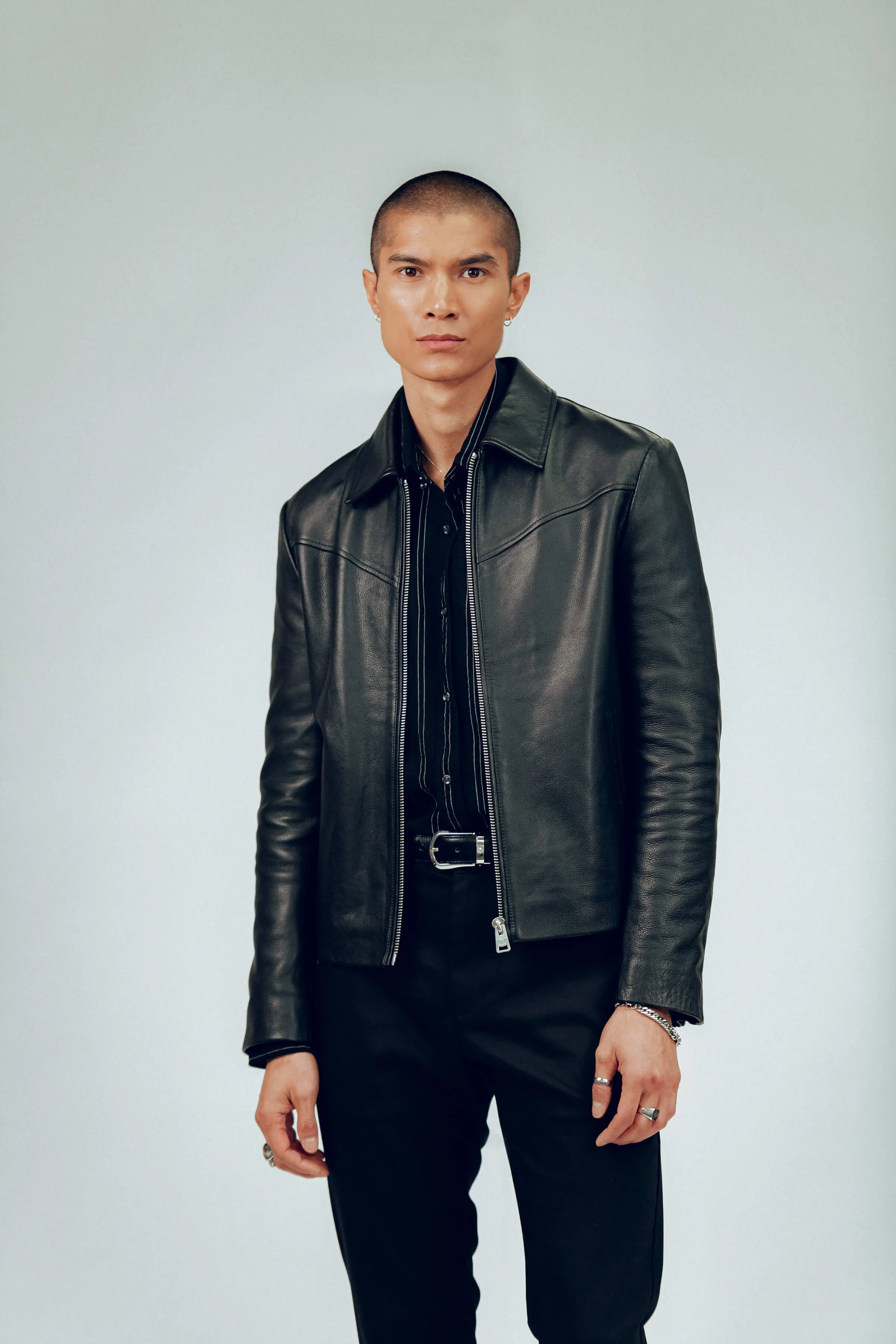 Hendrix Leather Jacket (Man) sold by Boda Skins product image thumbnail 3