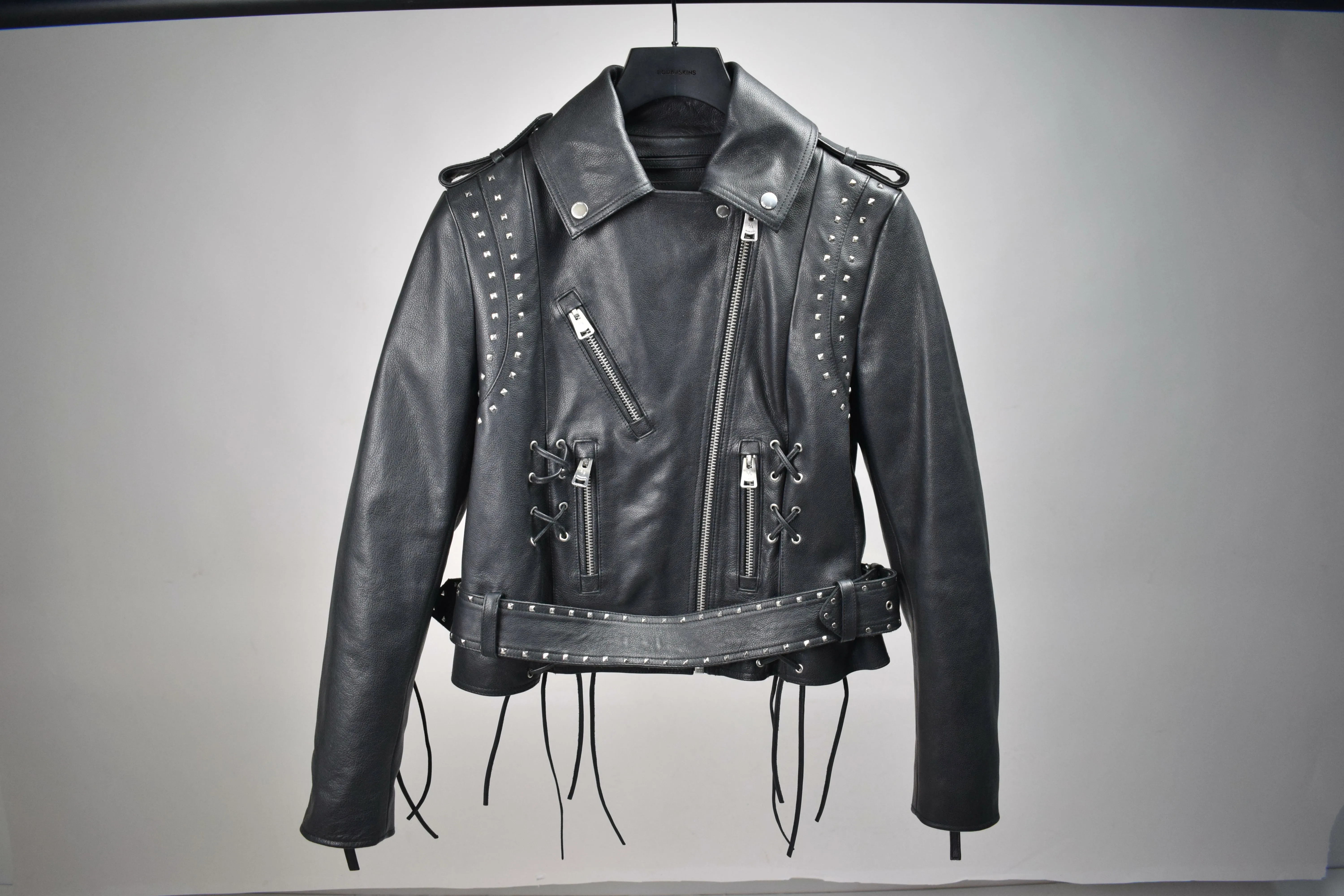 SF027 / Studded Biker (WOMEN'S) sold by Boda Skins