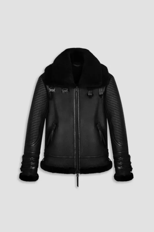 Warrior 3.0 Shearling Jacket (Woman) sold by Boda Skins