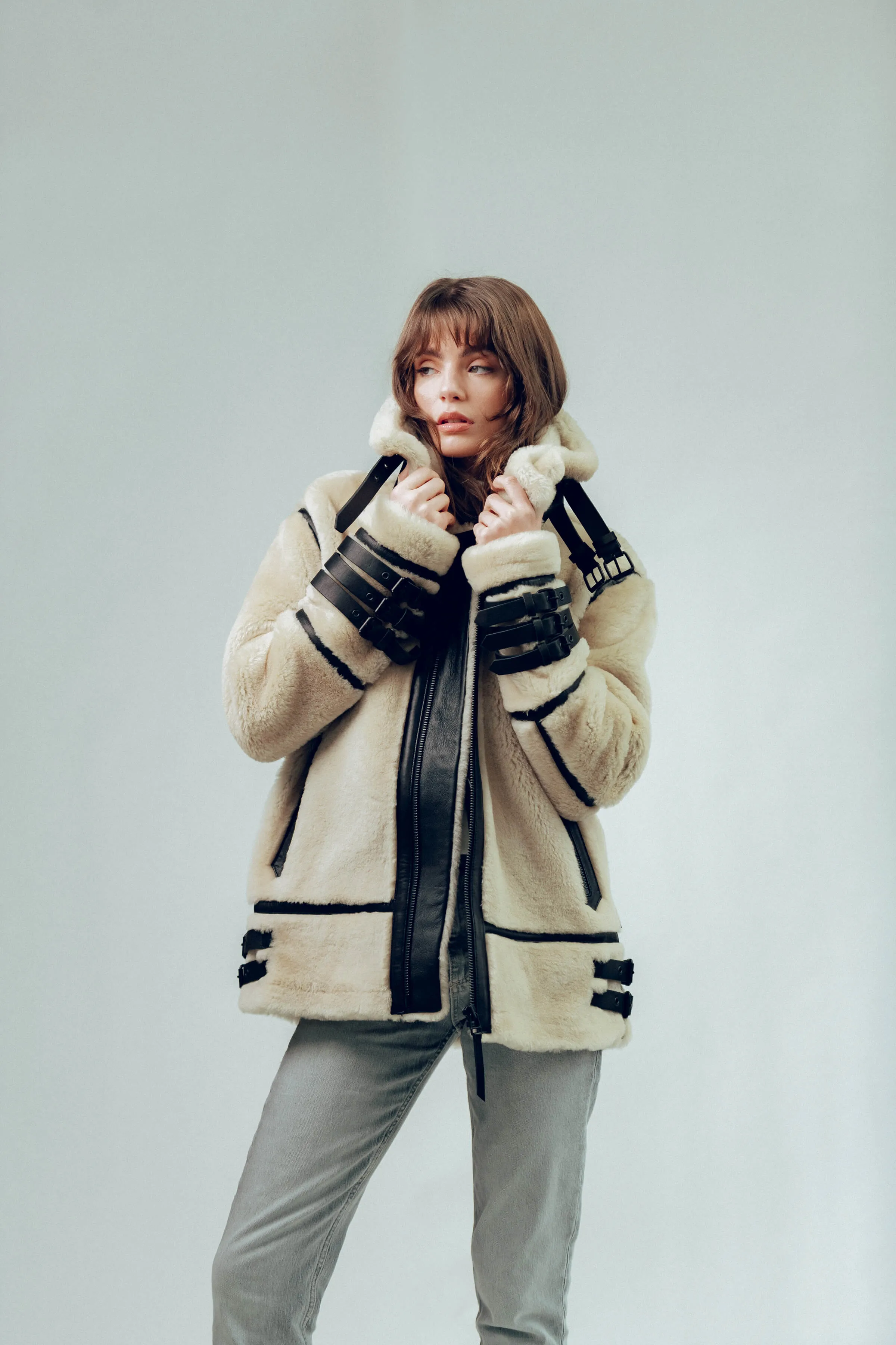 Polar 3.0 Shearling Jacket (Woman) sold by Boda Skins product image thumbnail 5