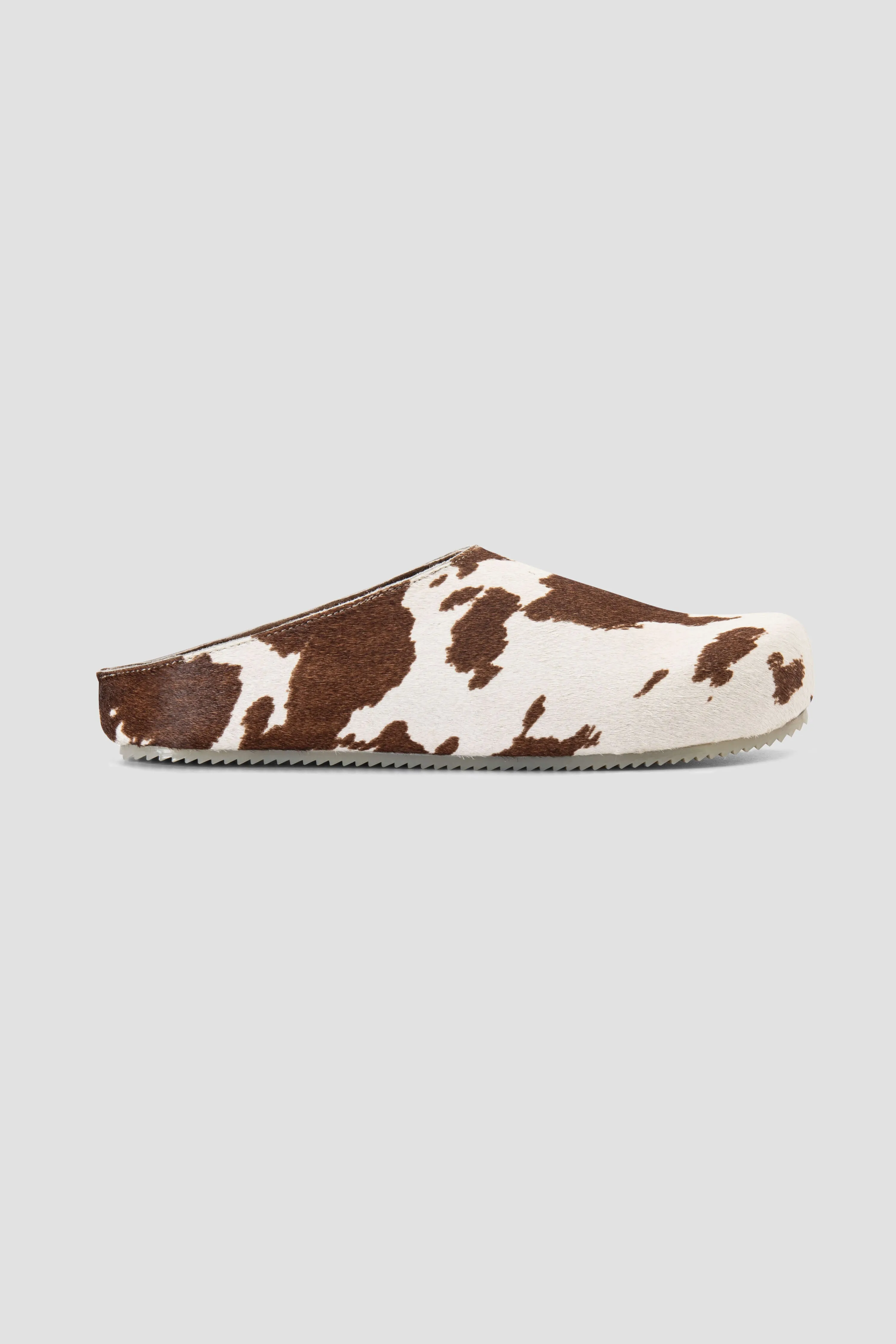 Cowhide Shearling Mules sold by Boda Skins