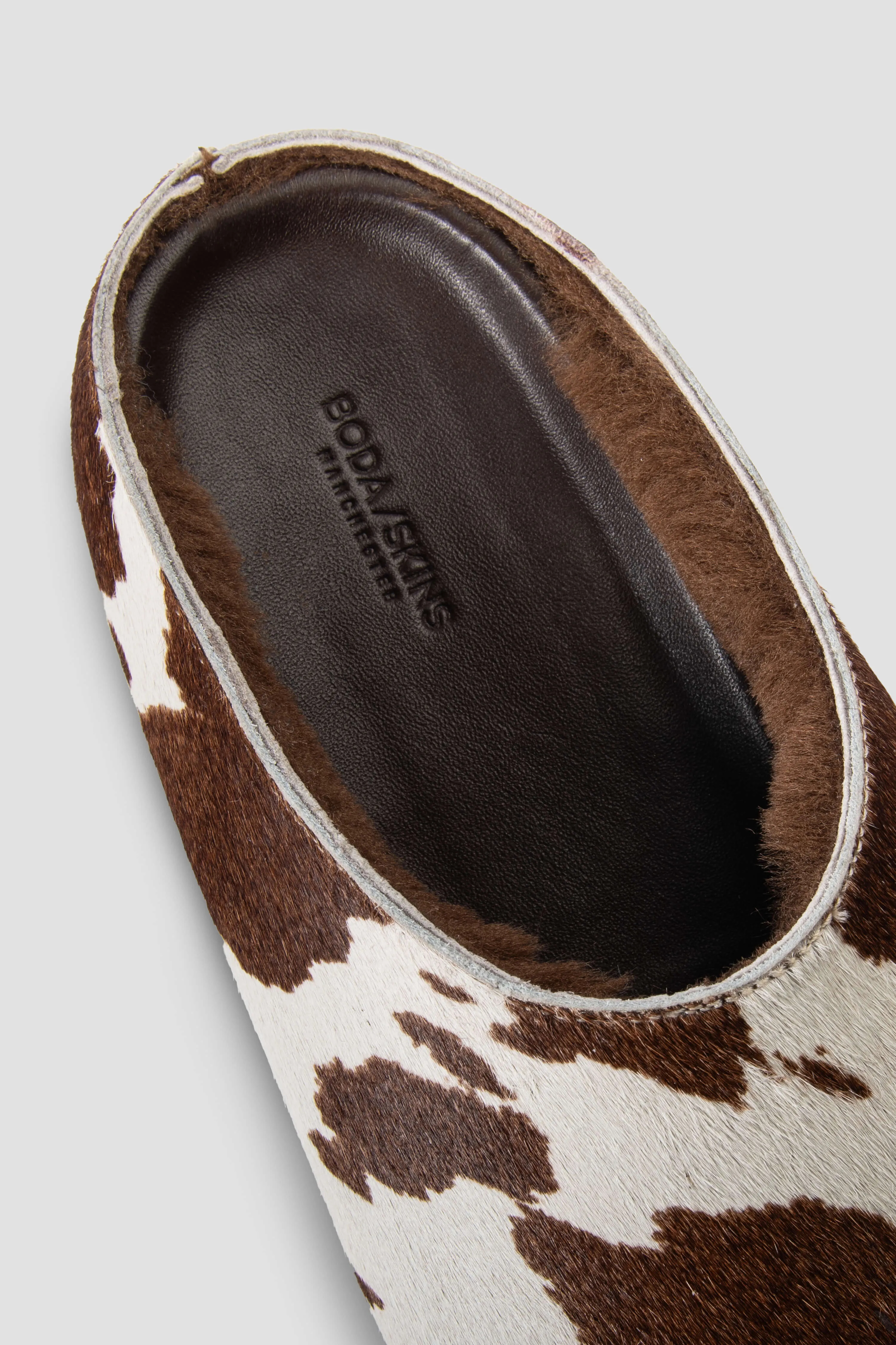 Cowhide Shearling Mules sold by Boda Skins product image thumbnail 3