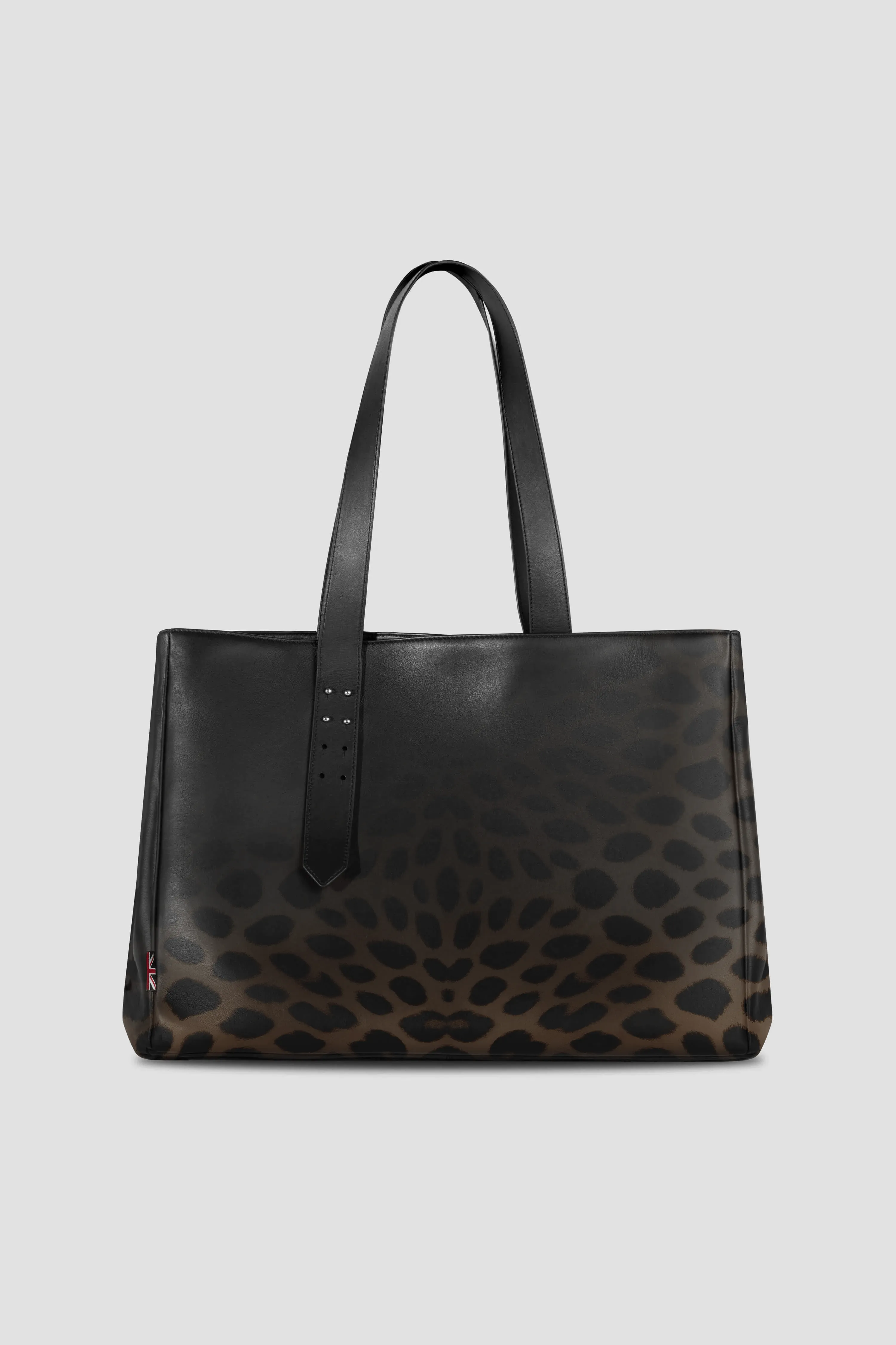 Leather Tote Bag: Faded Leopard sold by Boda Skins