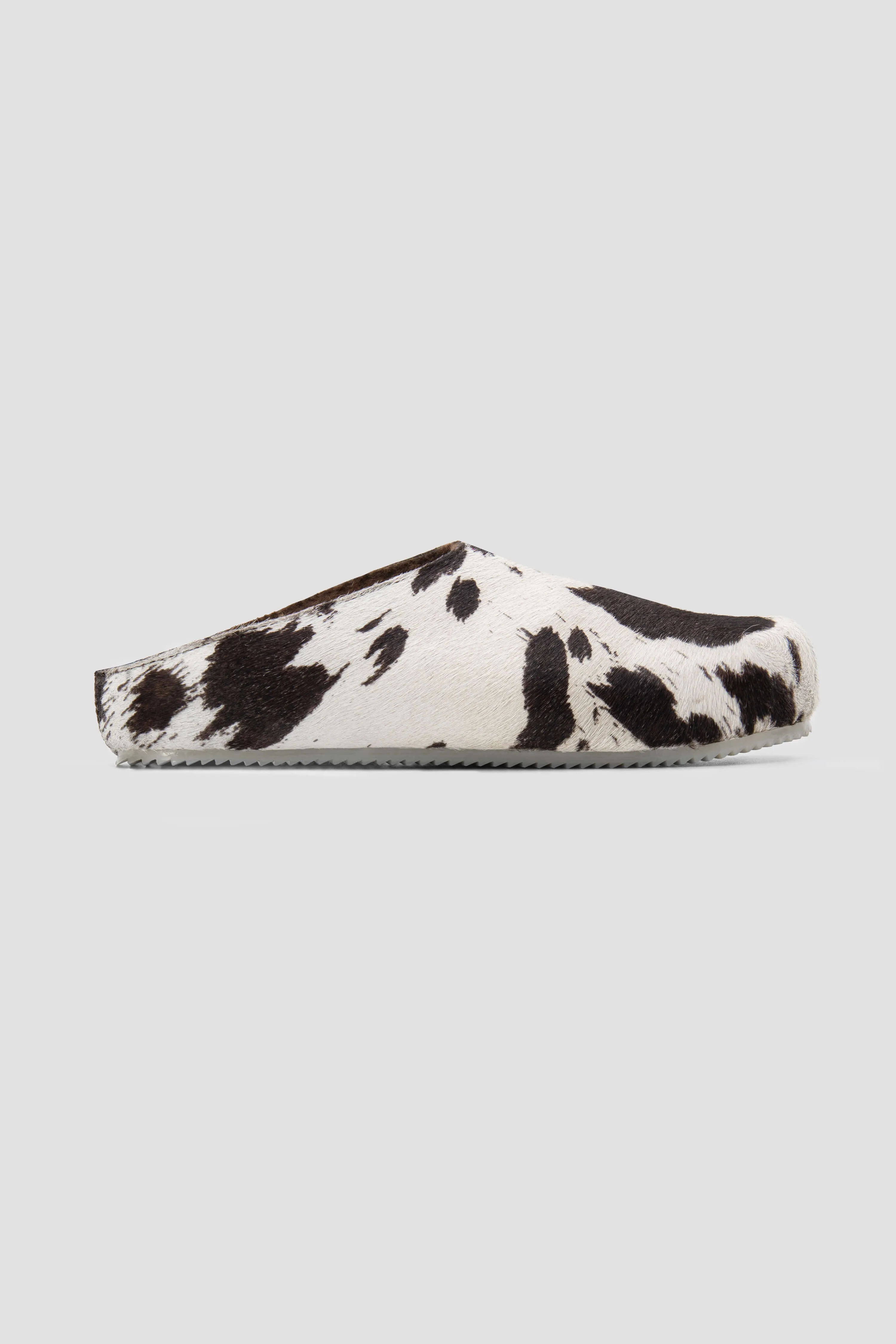 Cowhide Shearling Mules sold by Boda Skins
