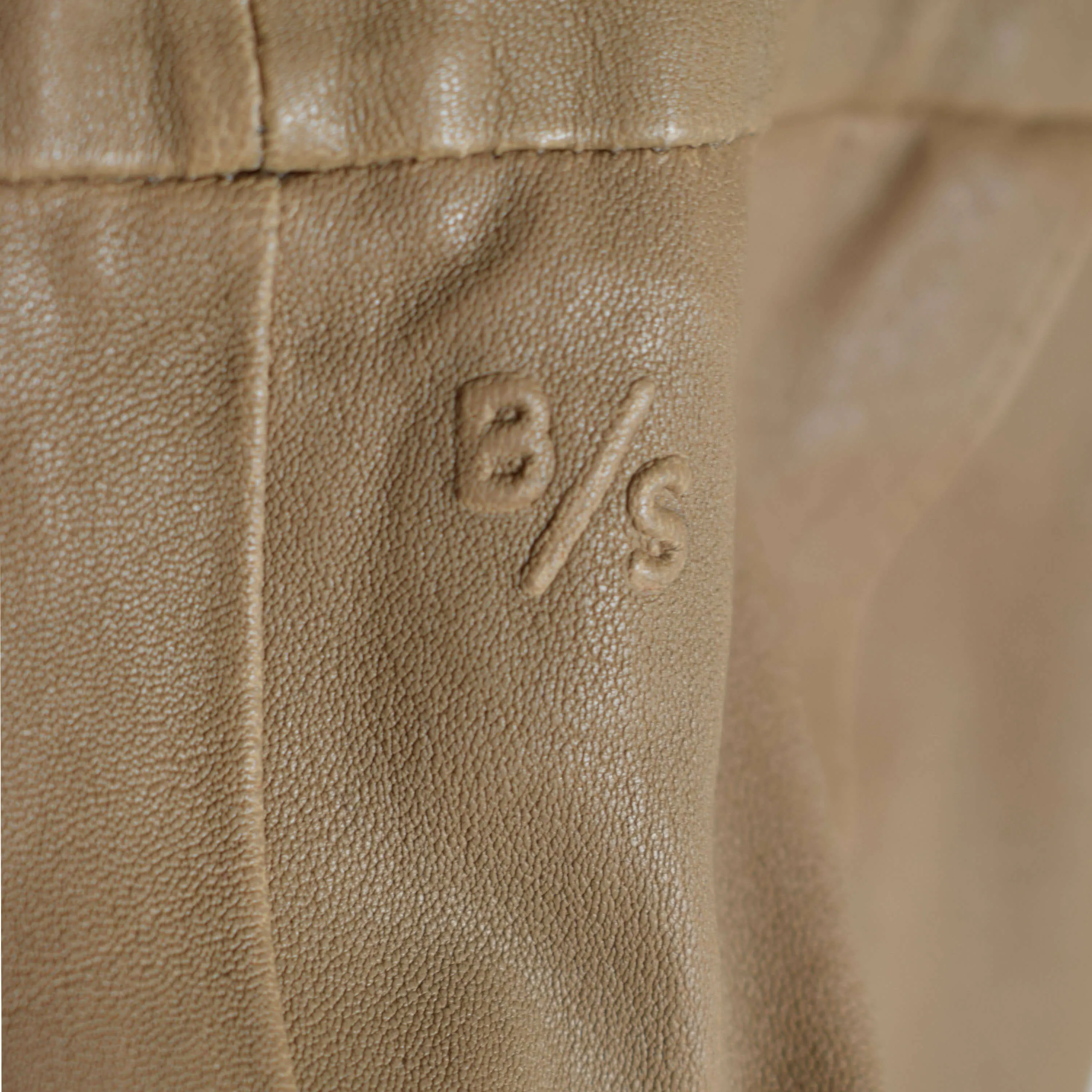 Leather Leggings (Sand) / Womens / M / Excellent sold by Boda Skins product image thumbnail 3