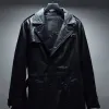 Leather Trench Sample / Mens / M / Good sold by Boda Skins