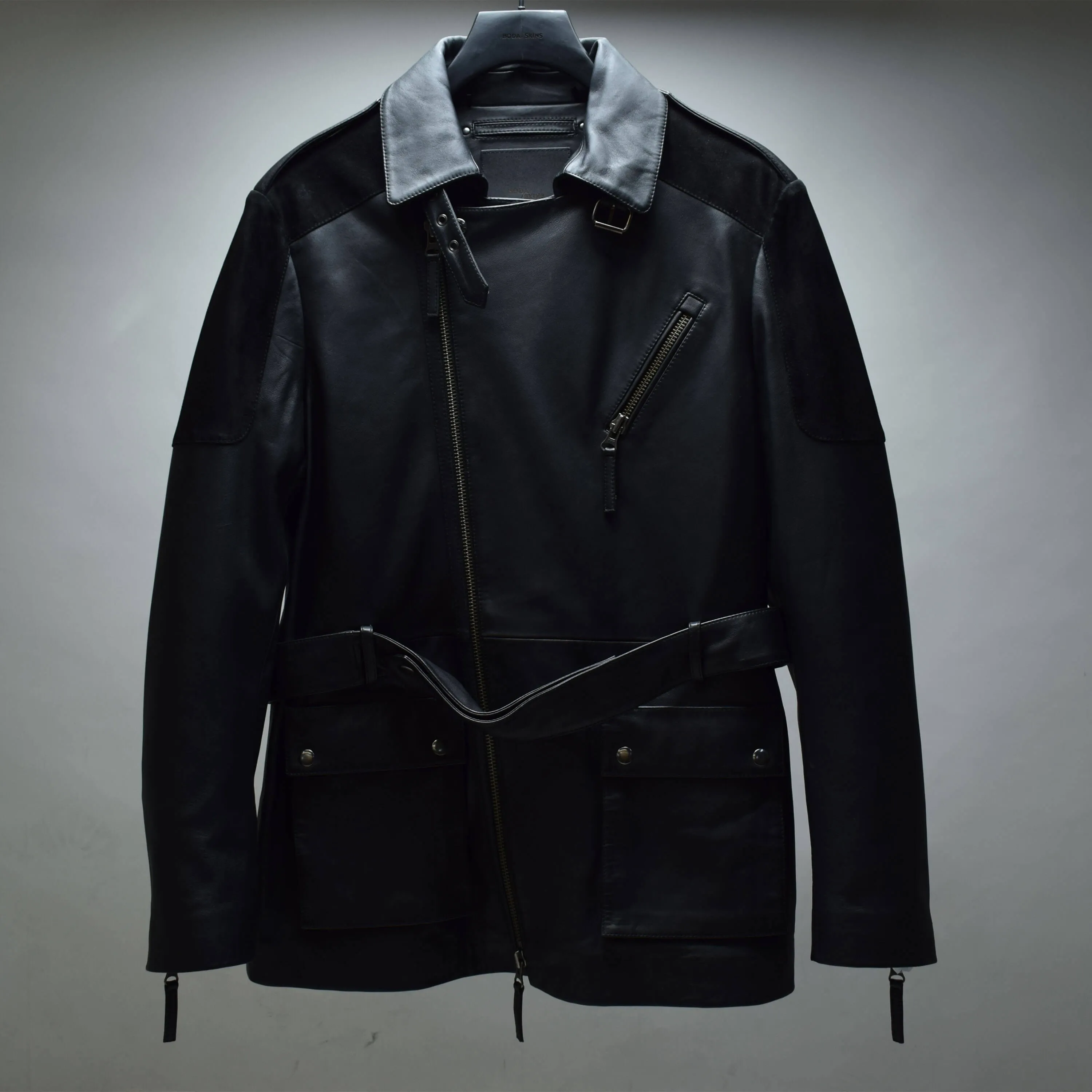 Leather Trench Sample / Mens / M / Excellent sold by Boda Skins