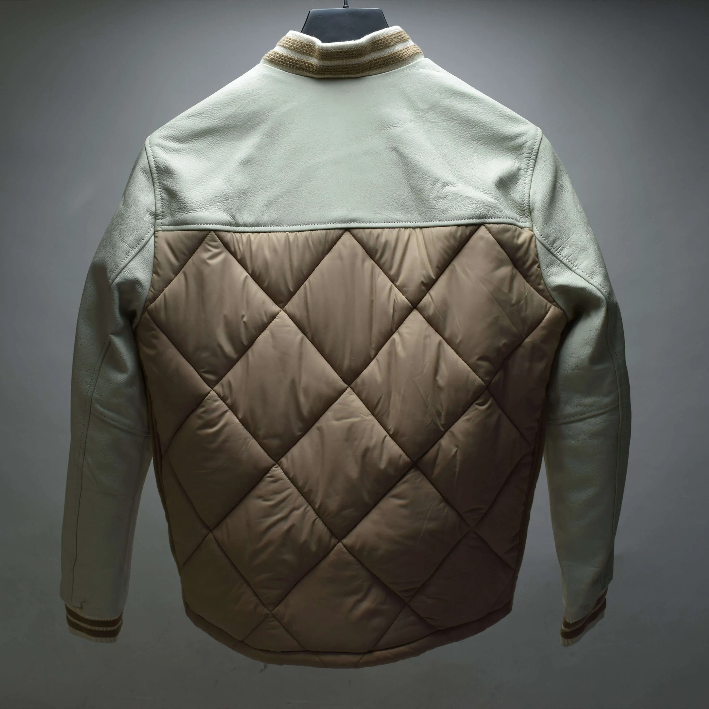 Varsity Beige Sample / Mens / M / Fair sold by Boda Skins product image thumbnail 2