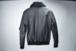 Aviator Bomber Black Shearling / Mens / Multiple sizes / Excellent sold by Boda Skins