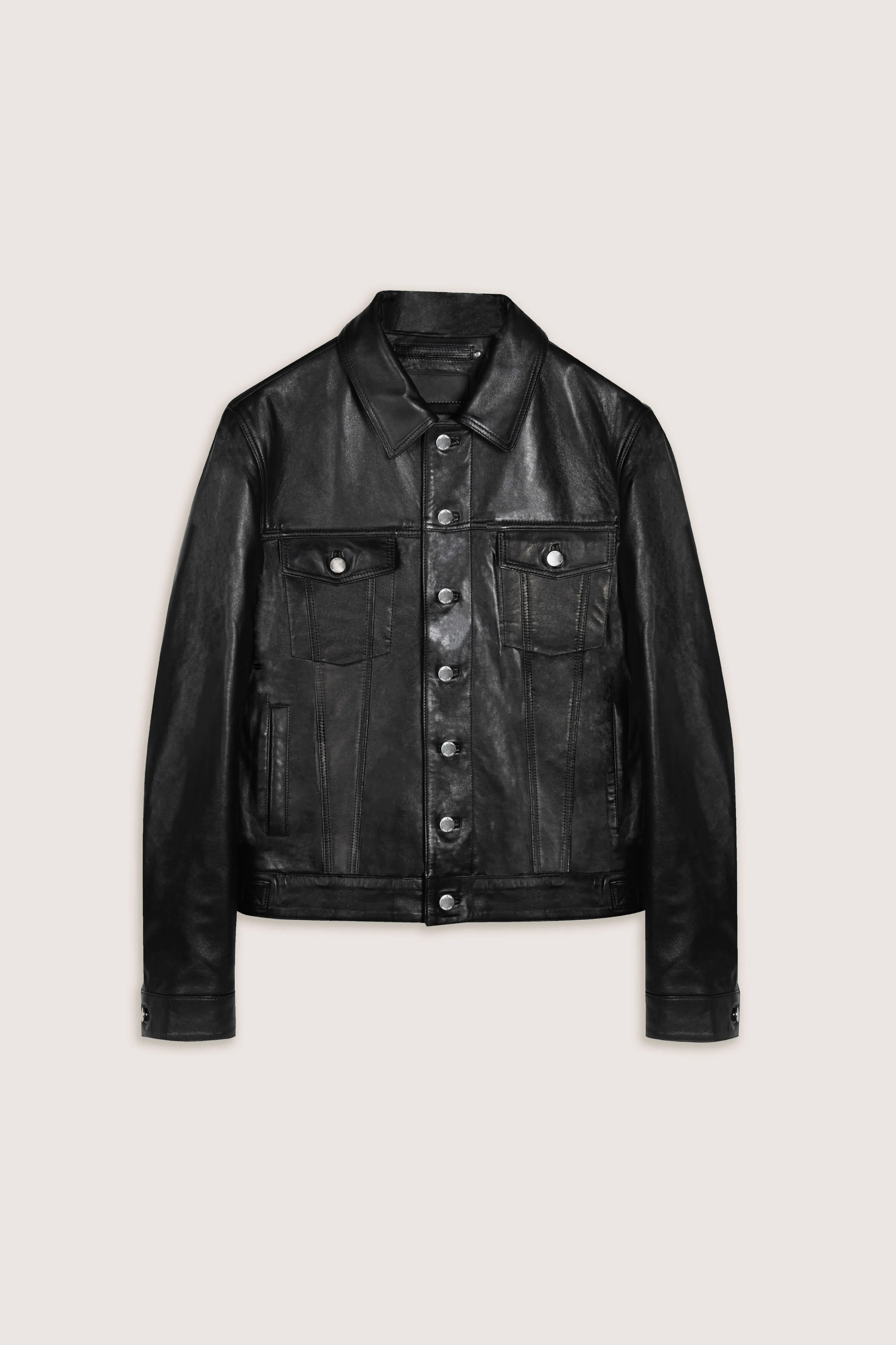 Leather Trucker Jacket sold by Boda Skins