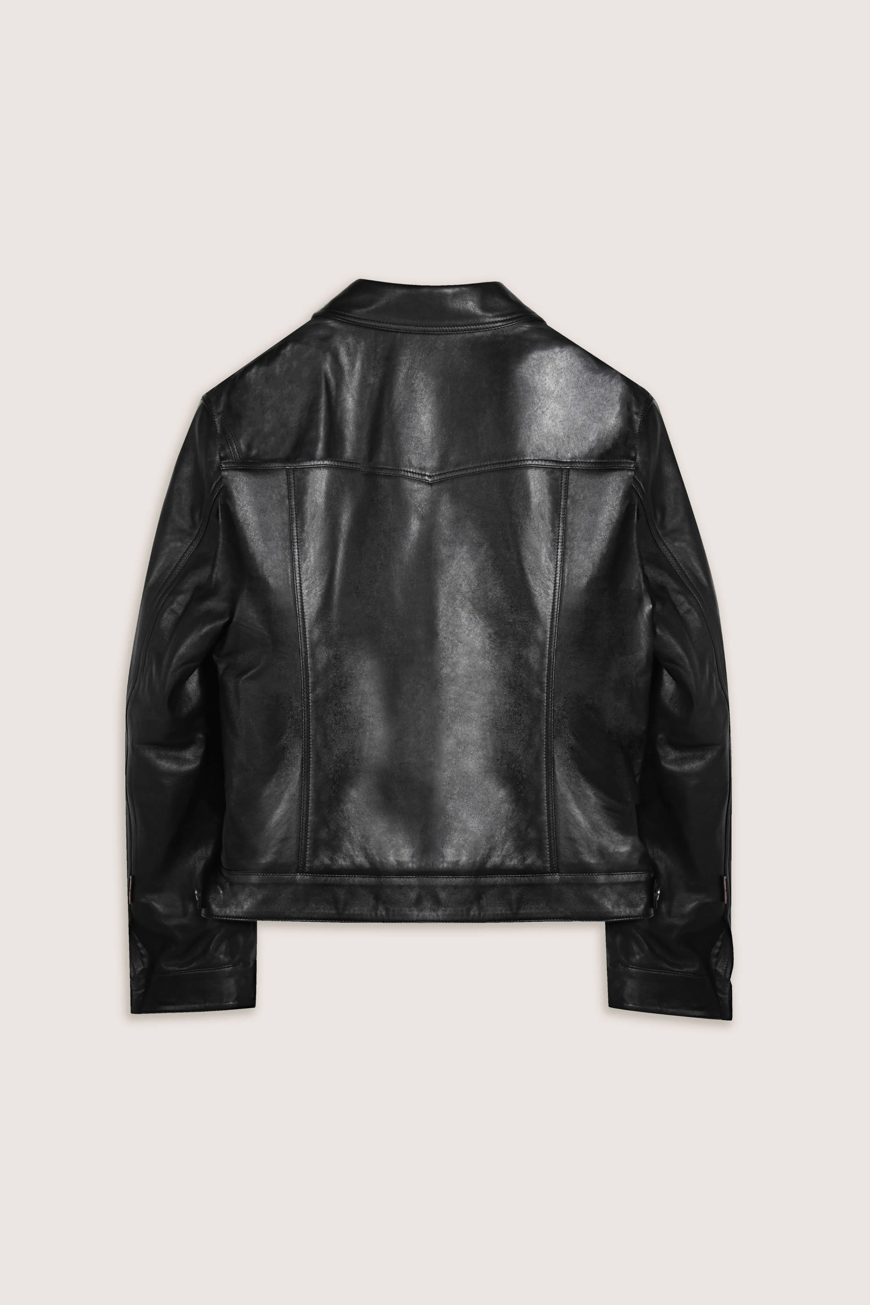 Leather Trucker Jacket sold by Boda Skins product image thumbnail 2
