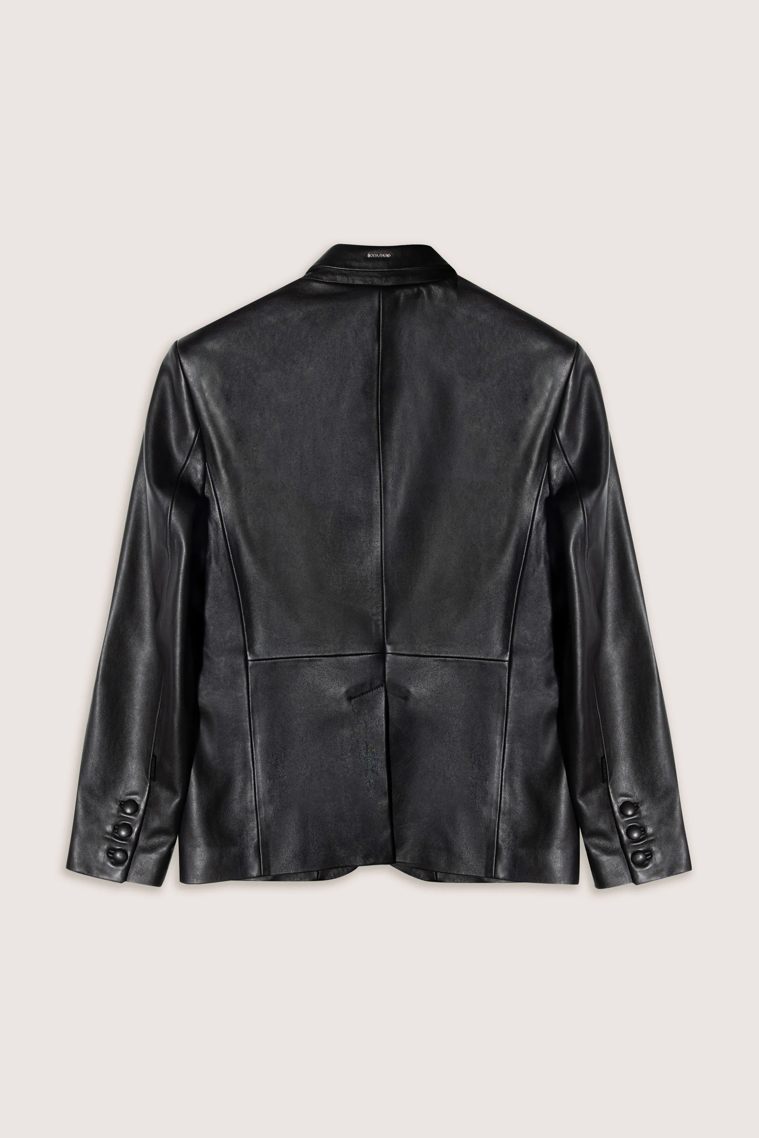 Relaxed Leather Blazer sold by Boda Skins product image thumbnail 4