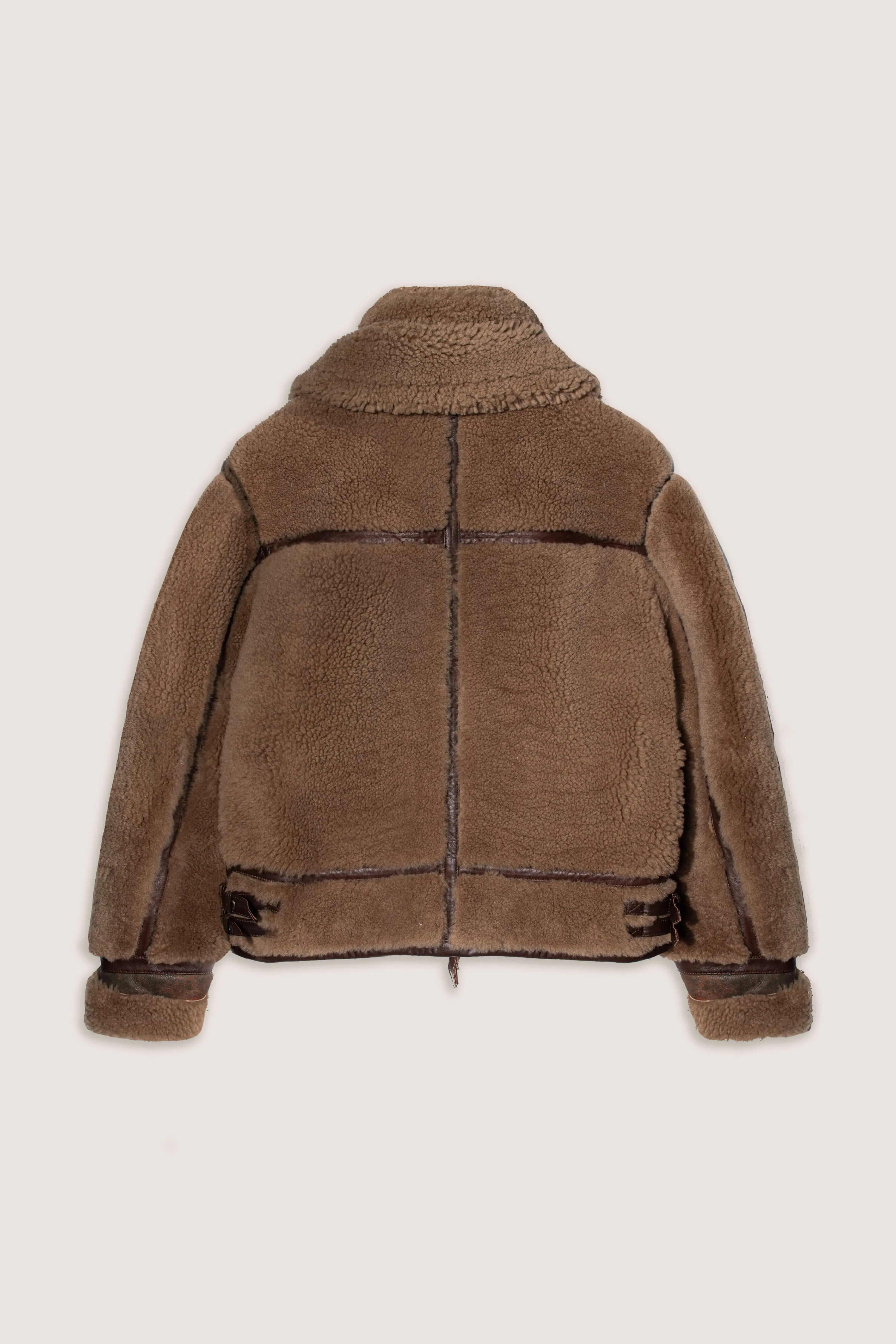 Kodiak Brown Shearling Jacket (Woman) sold by Boda Skins product image thumbnail 4