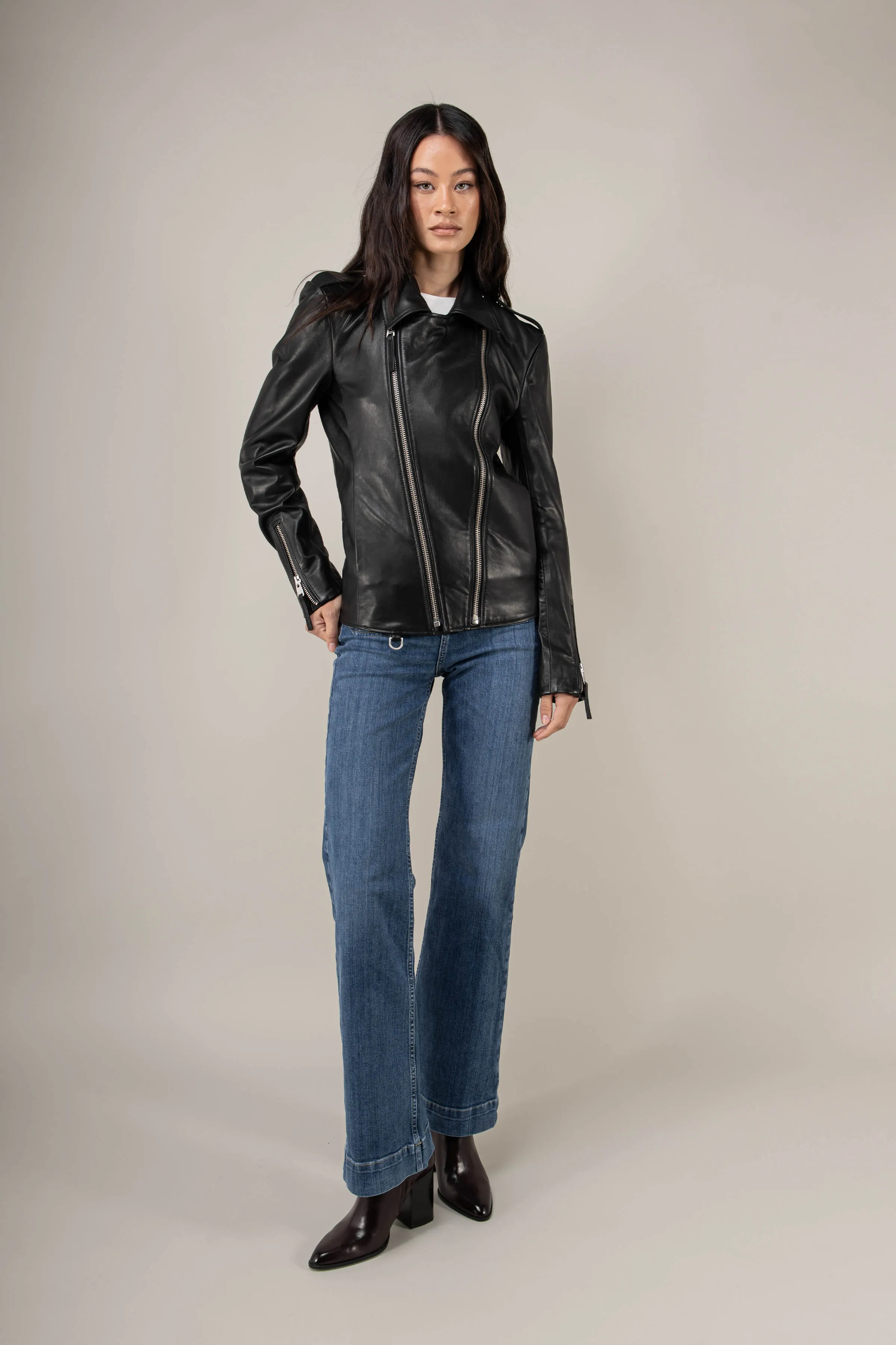 Outrider Leather Jacket (Woman) sold by Boda Skins product image thumbnail 3