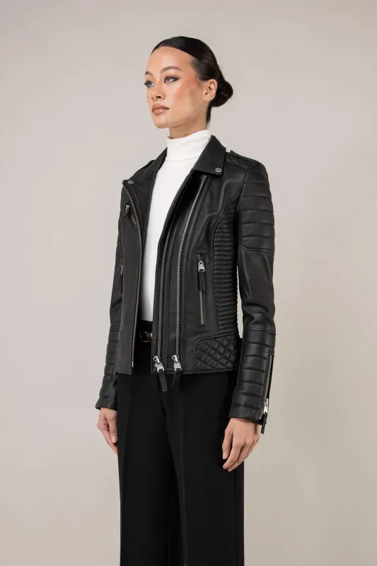 Kay Michaels 3.0 Leather Jacket Tall (Woman) sold by Boda Skins