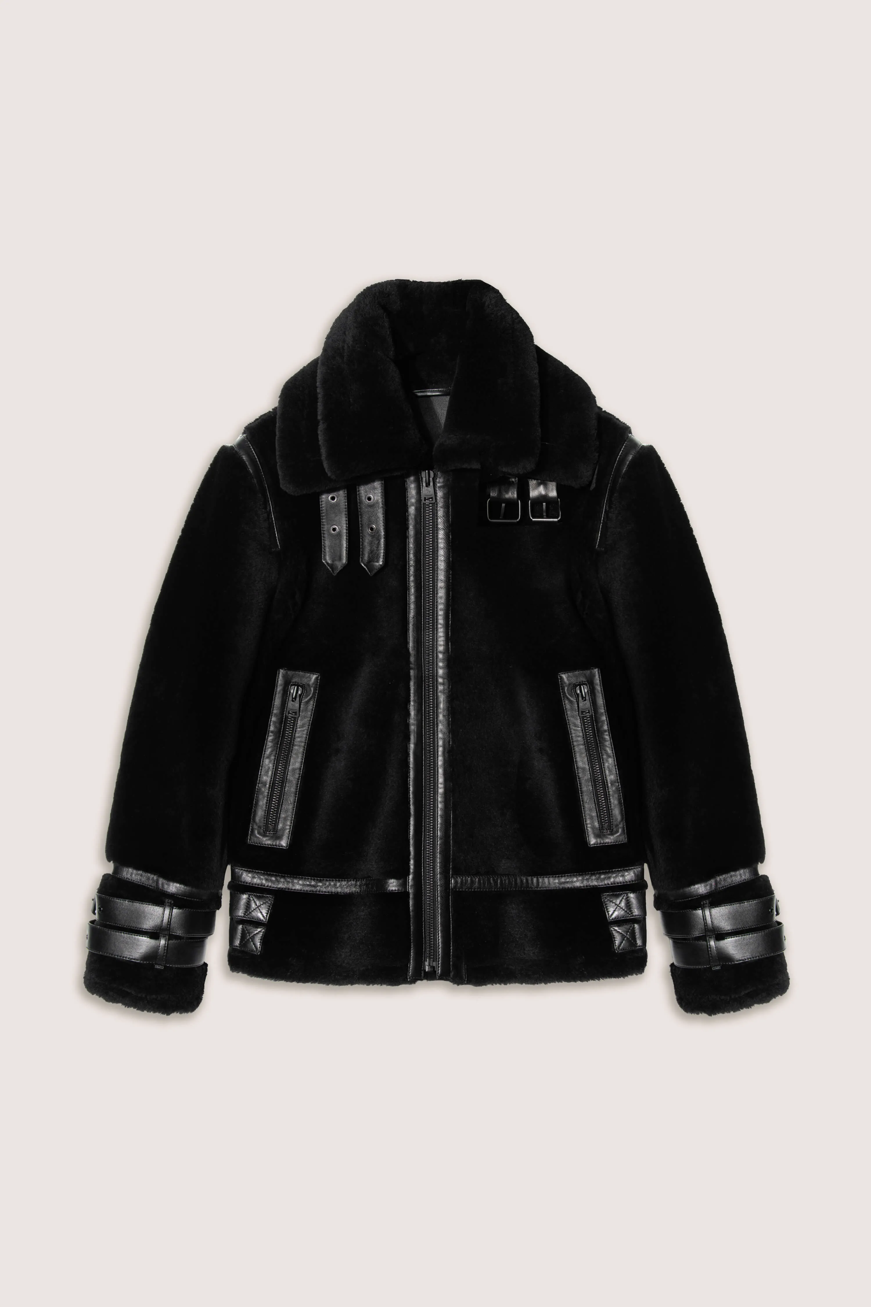 Polar 3.0: Noir Shearling Jacket (Woman) sold by Boda Skins product image thumbnail 2