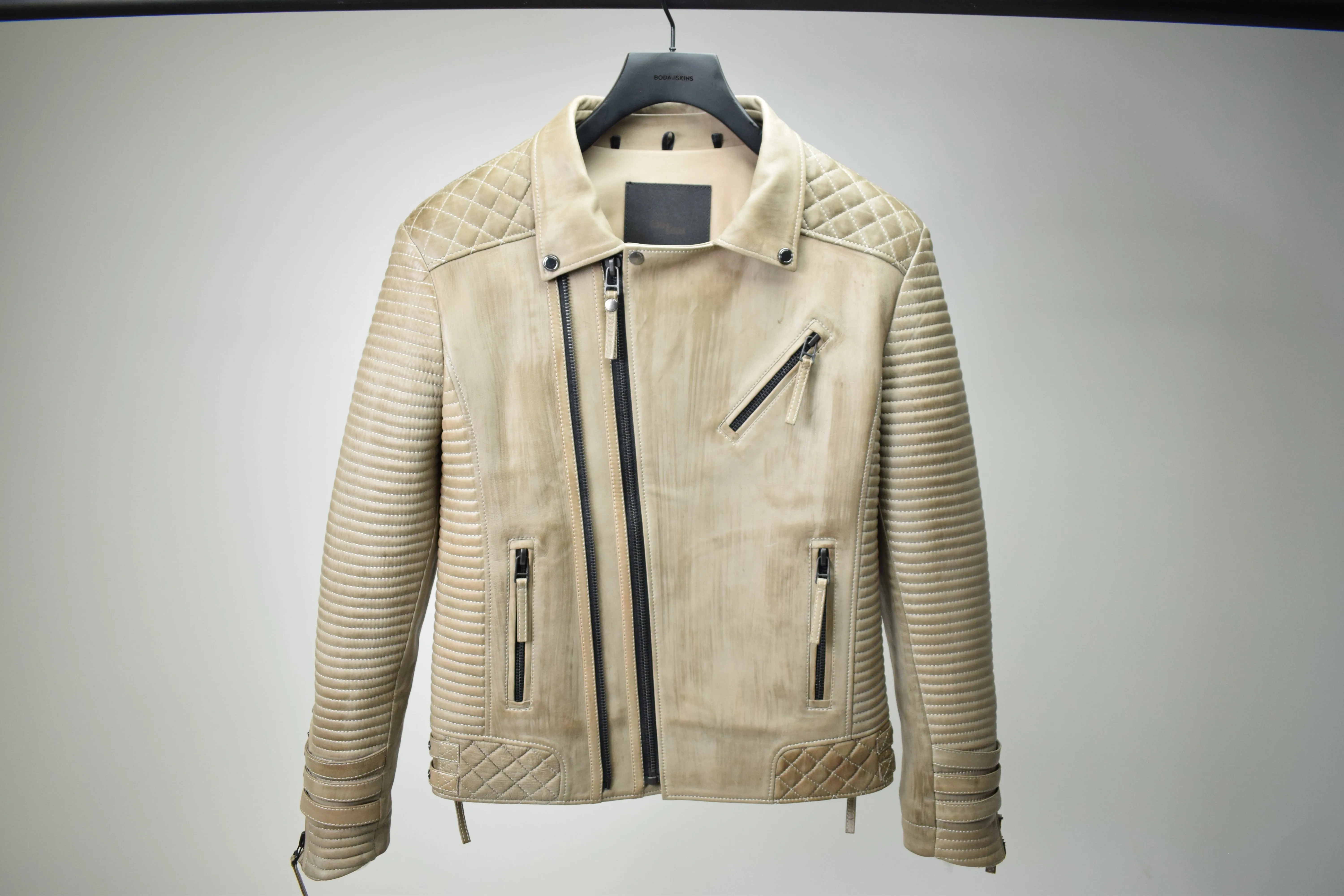 SM073 / The Alexander: Brushed Beige (MEN'S) sold by Boda Skins